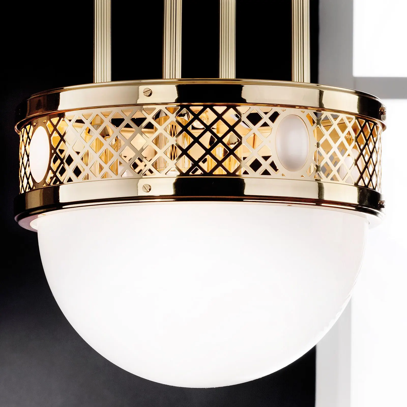 Viseća lampa ALT WIEN, sjajni mesing, 32cm - 3