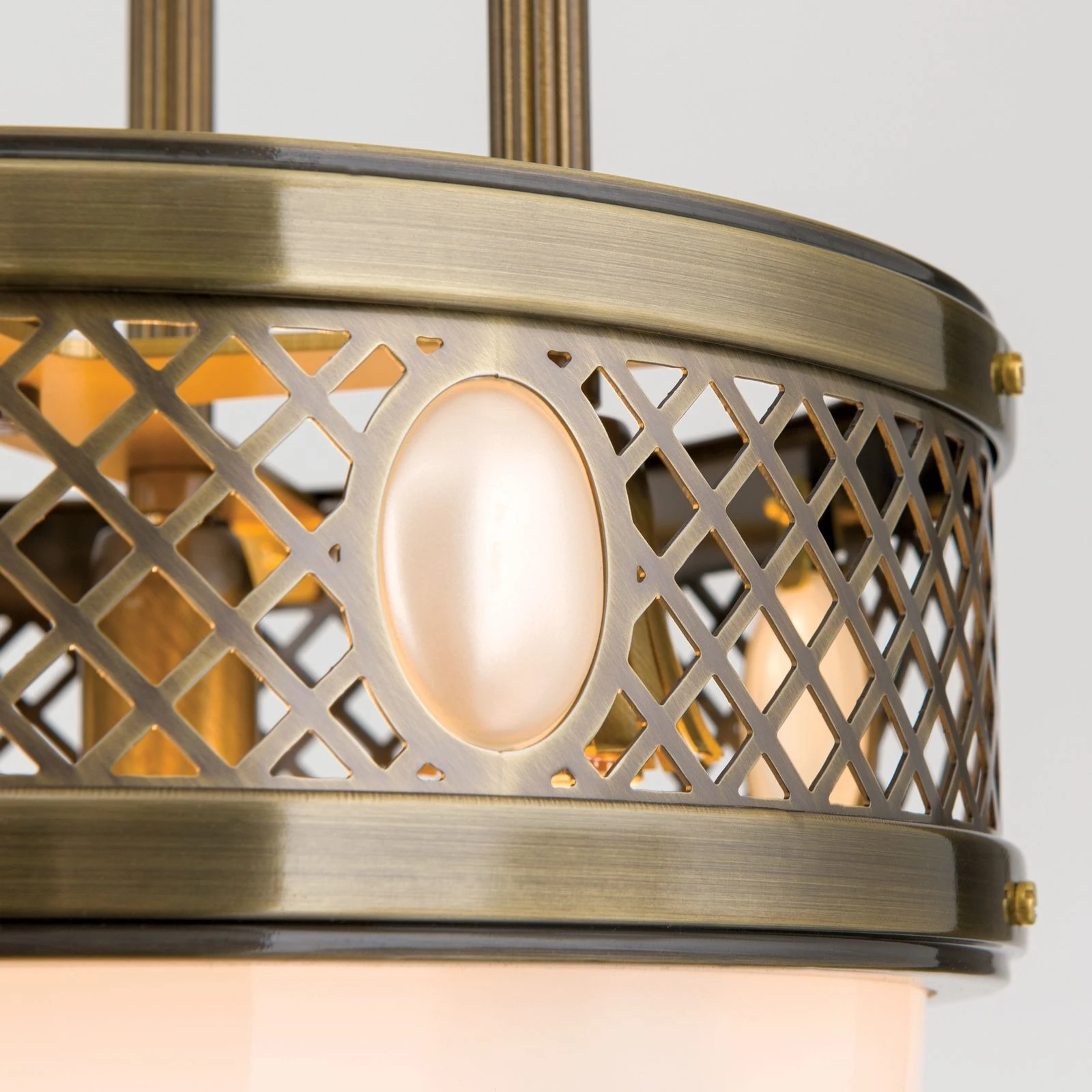 Viseća lampa ALT WIEN, antik mesing, 32 cm - 6