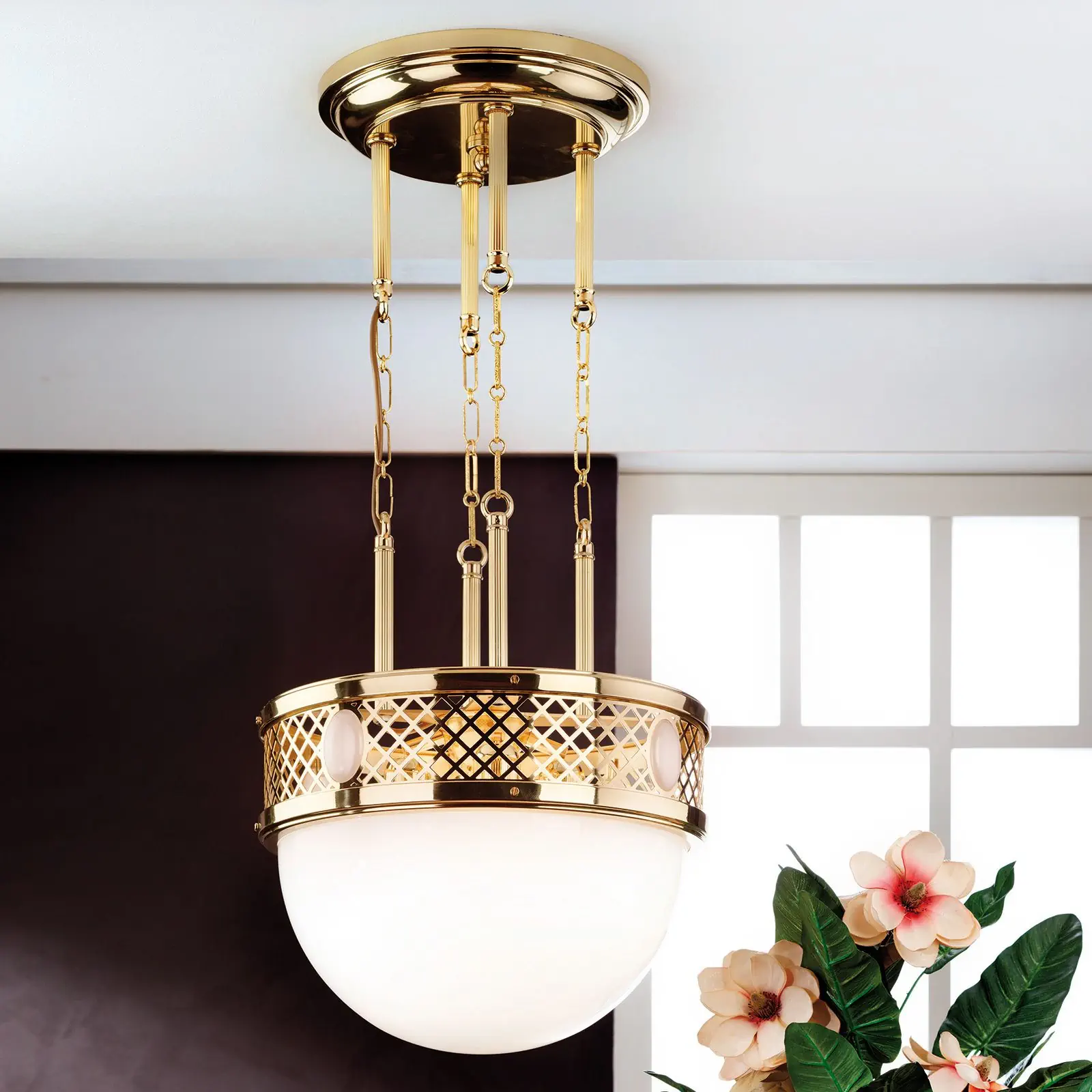 Viseća lampa ALT WIEN, sjajni mesing, 40cm - 1