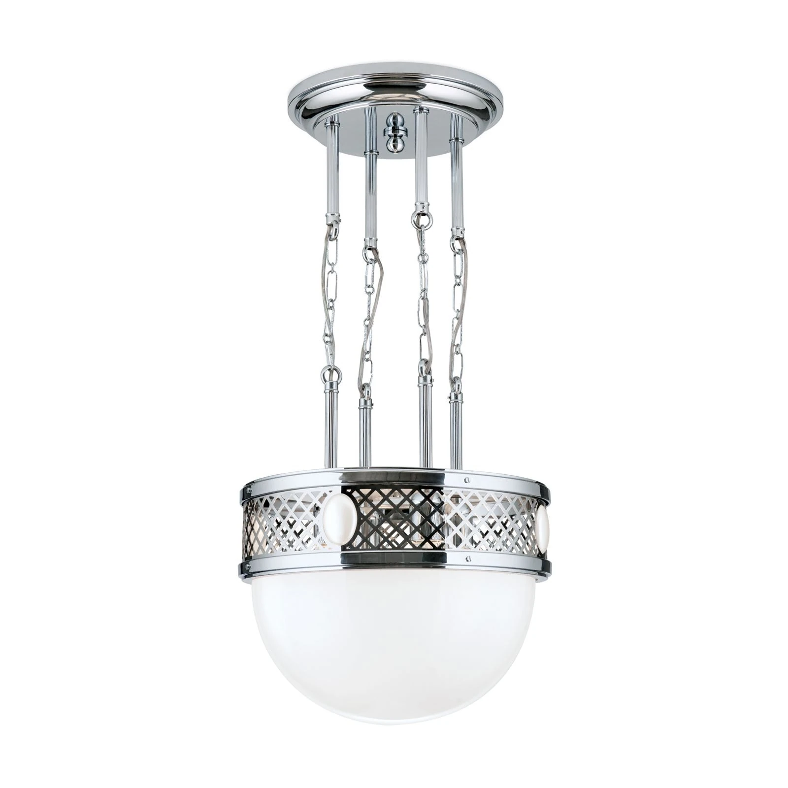 Viseća lampa ALT WIEN, sjajni nikl, 40cm - 4