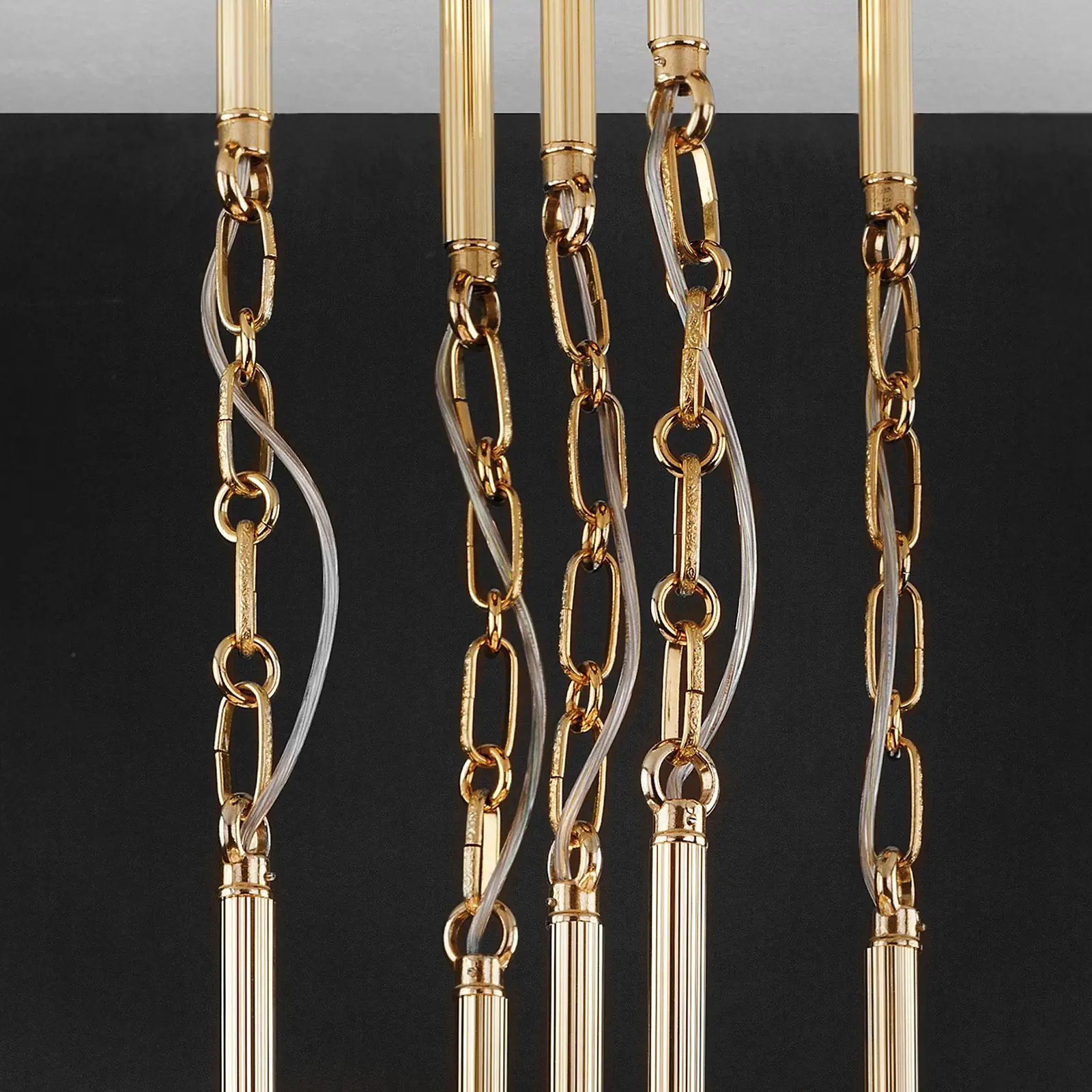 Viseća lampa ALT WIEN, sjajni mesing, 46cm - 4