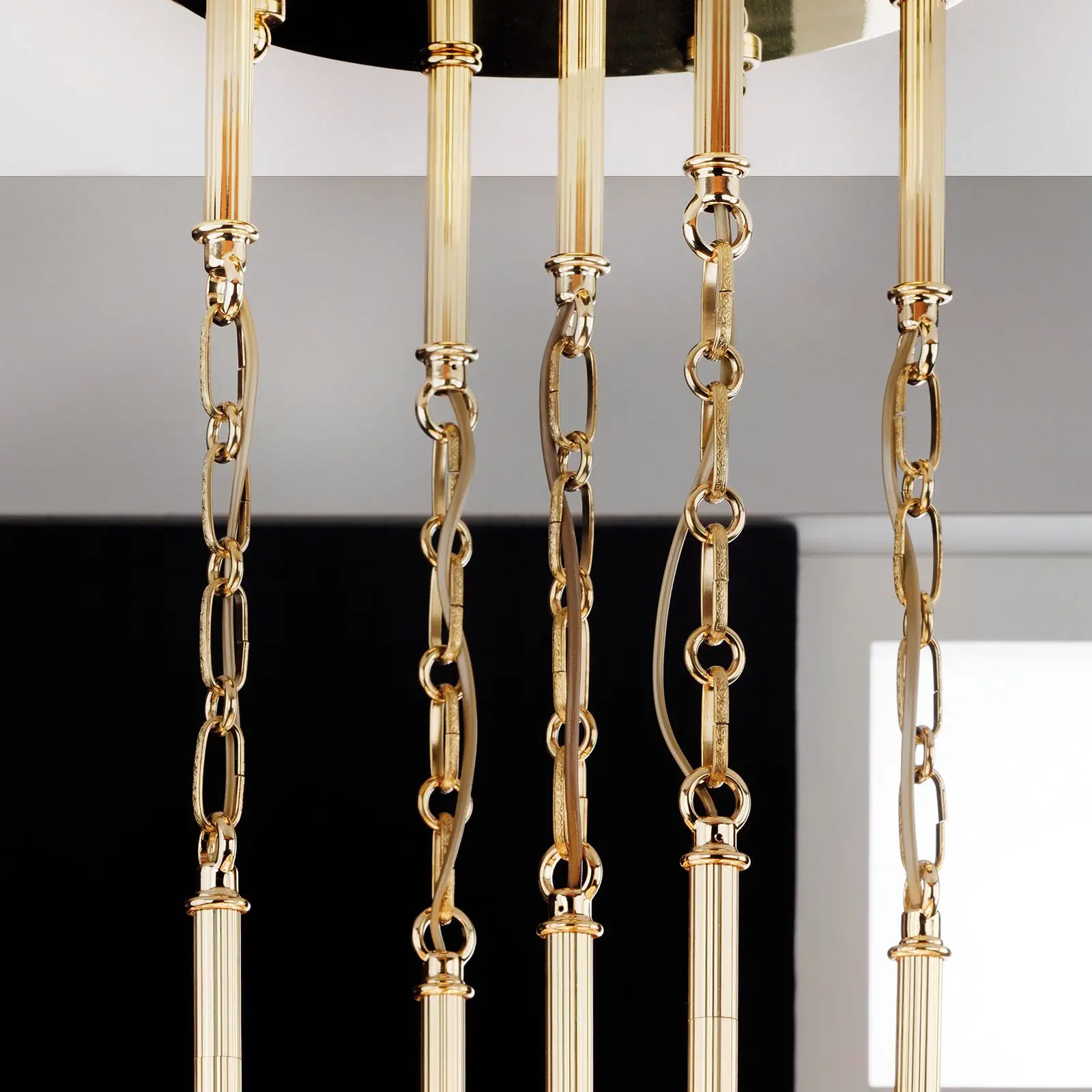 Viseća lampa ALT WIEN, sjajni mesing, 53cm - 4