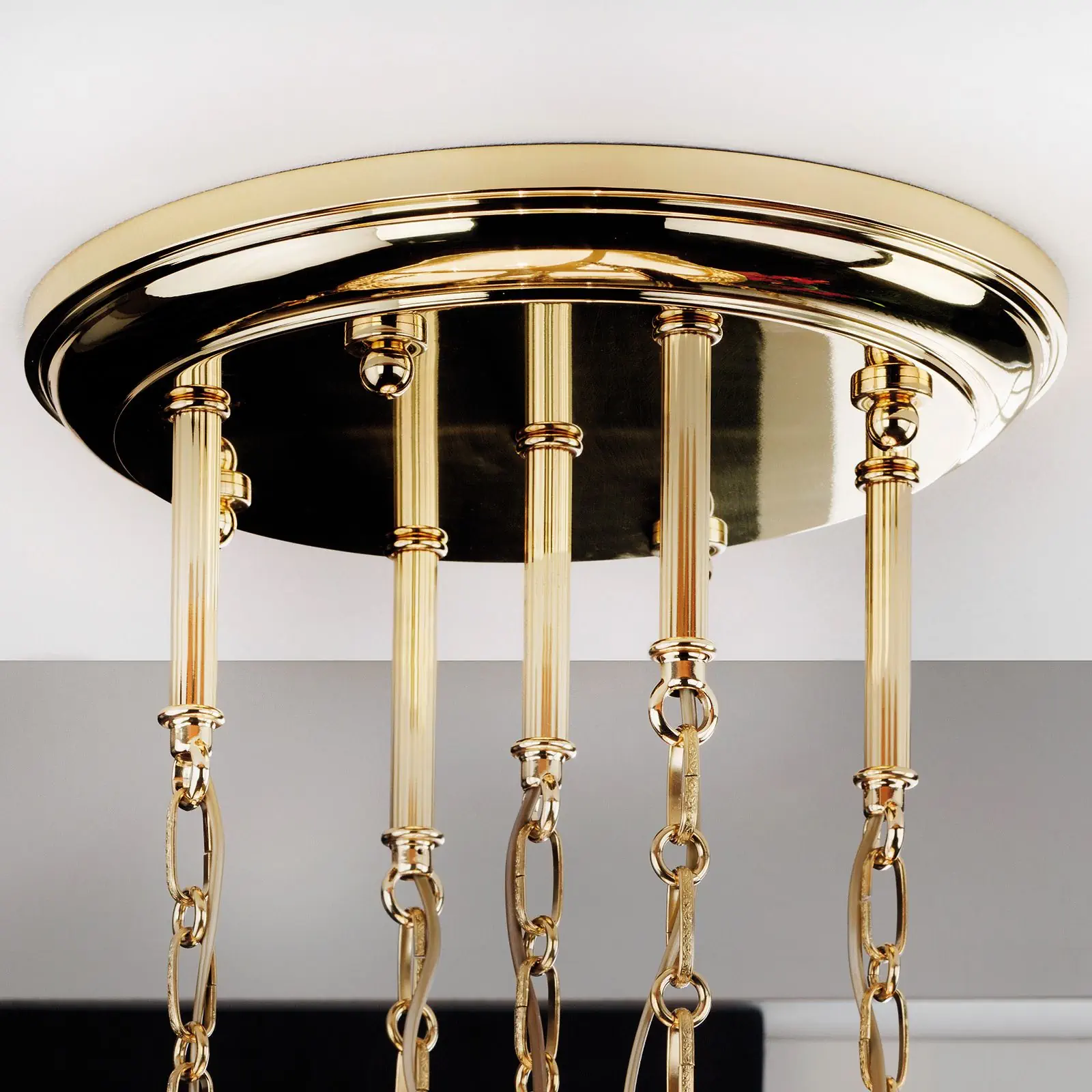 Viseća lampa ALT WIEN, sjajni mesing, 53cm - 5