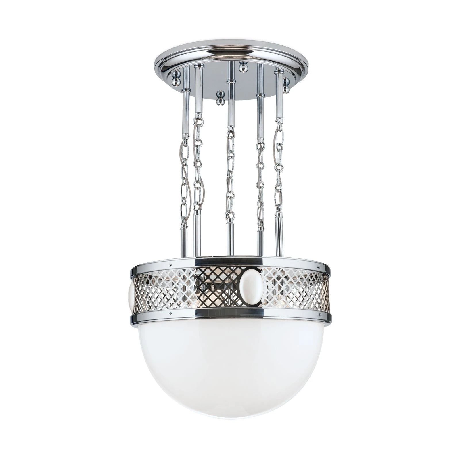 Viseća lampa ALT WIEN, sjajni nikl, 53cm - 4