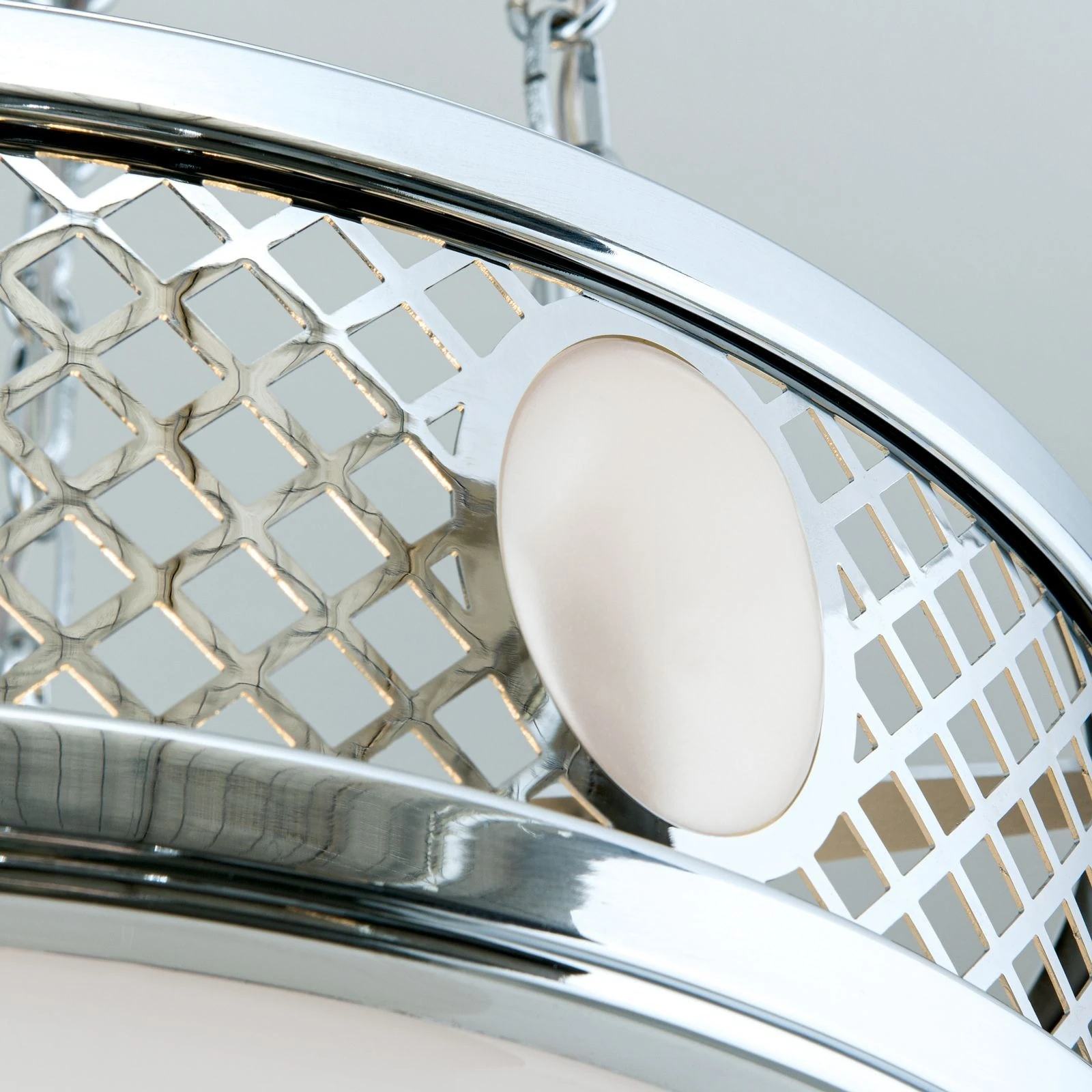 Viseća lampa ALT WIEN, sjajni nikl, 53cm - 5