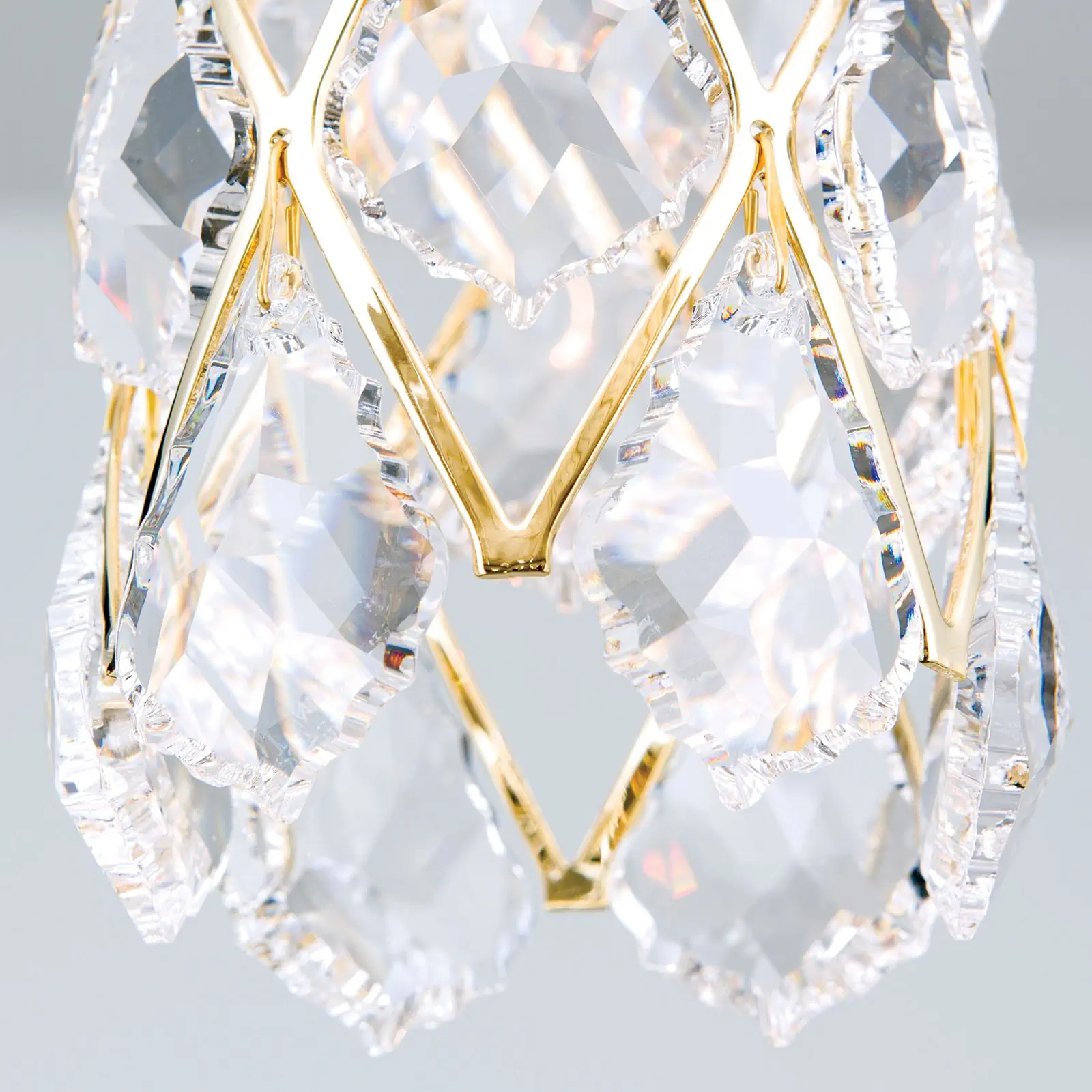 Viseća lampa RITA, zlatna - 5