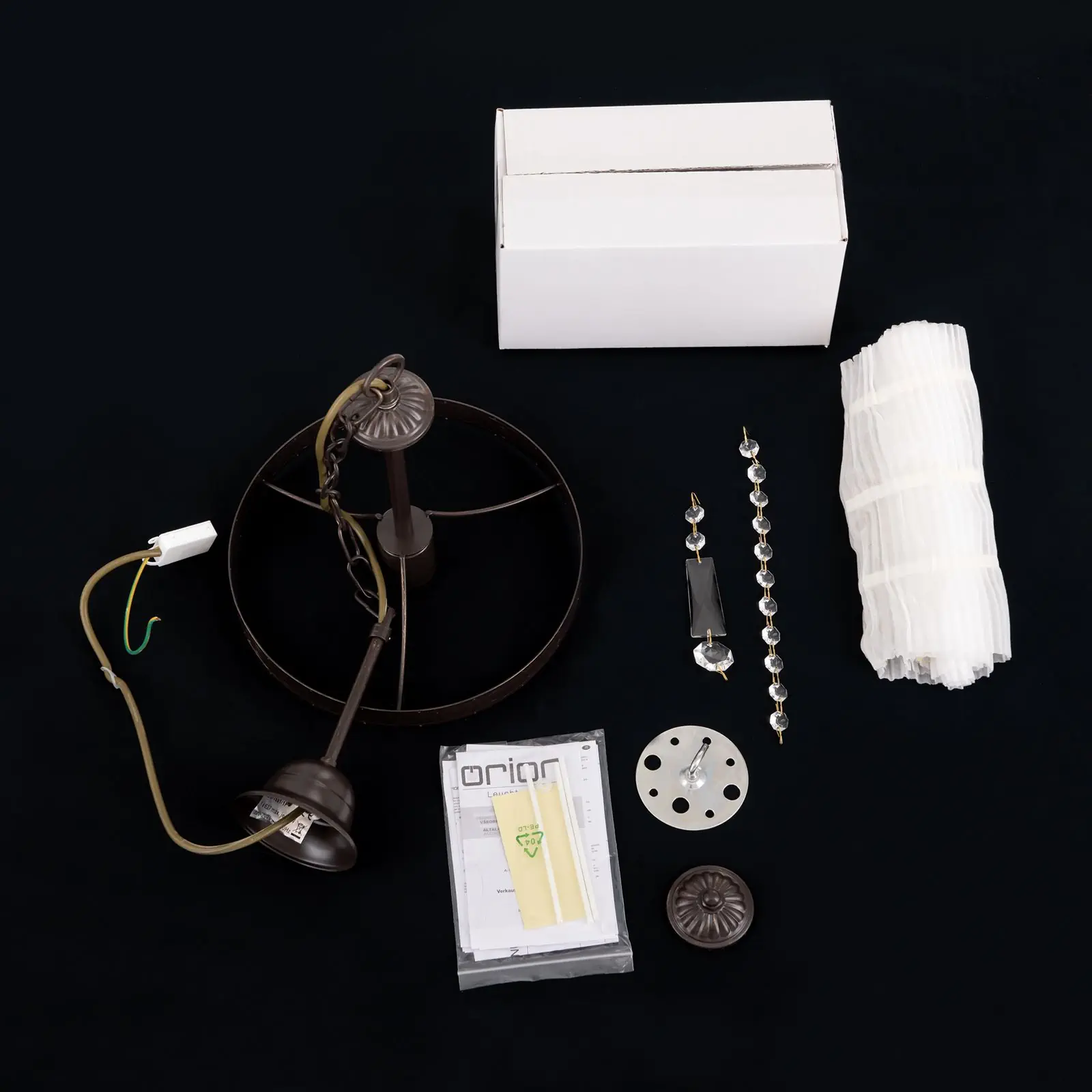 Luster ARILA, 1 izvor svetla, antik - 8