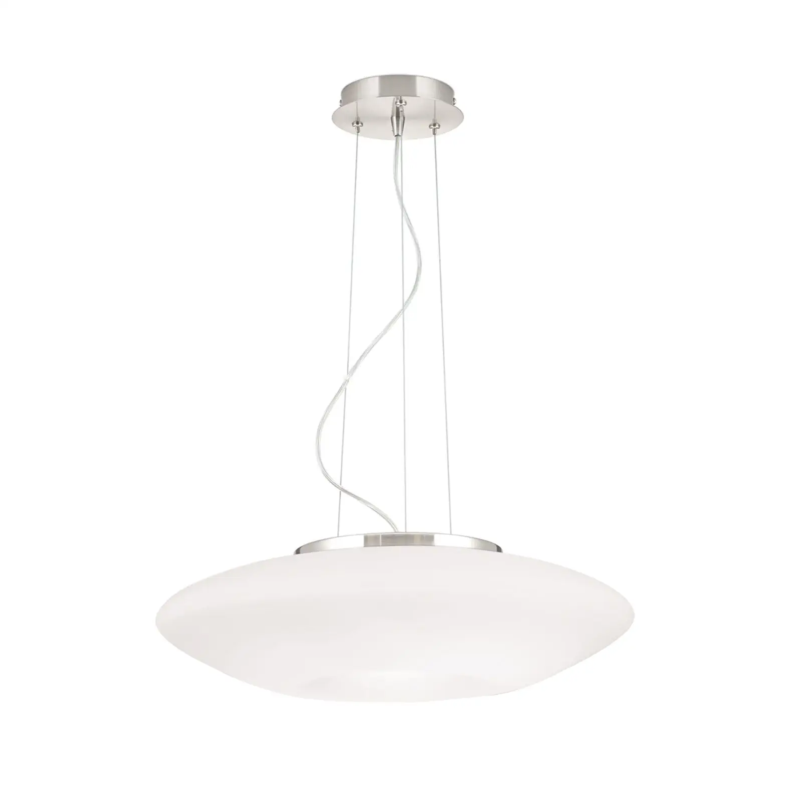 Viseća lampa BLANC, 2 izvora svetla, opal - 4