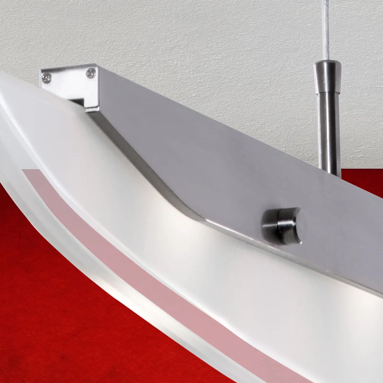 LED viseća lampa SWORD, saten - 4