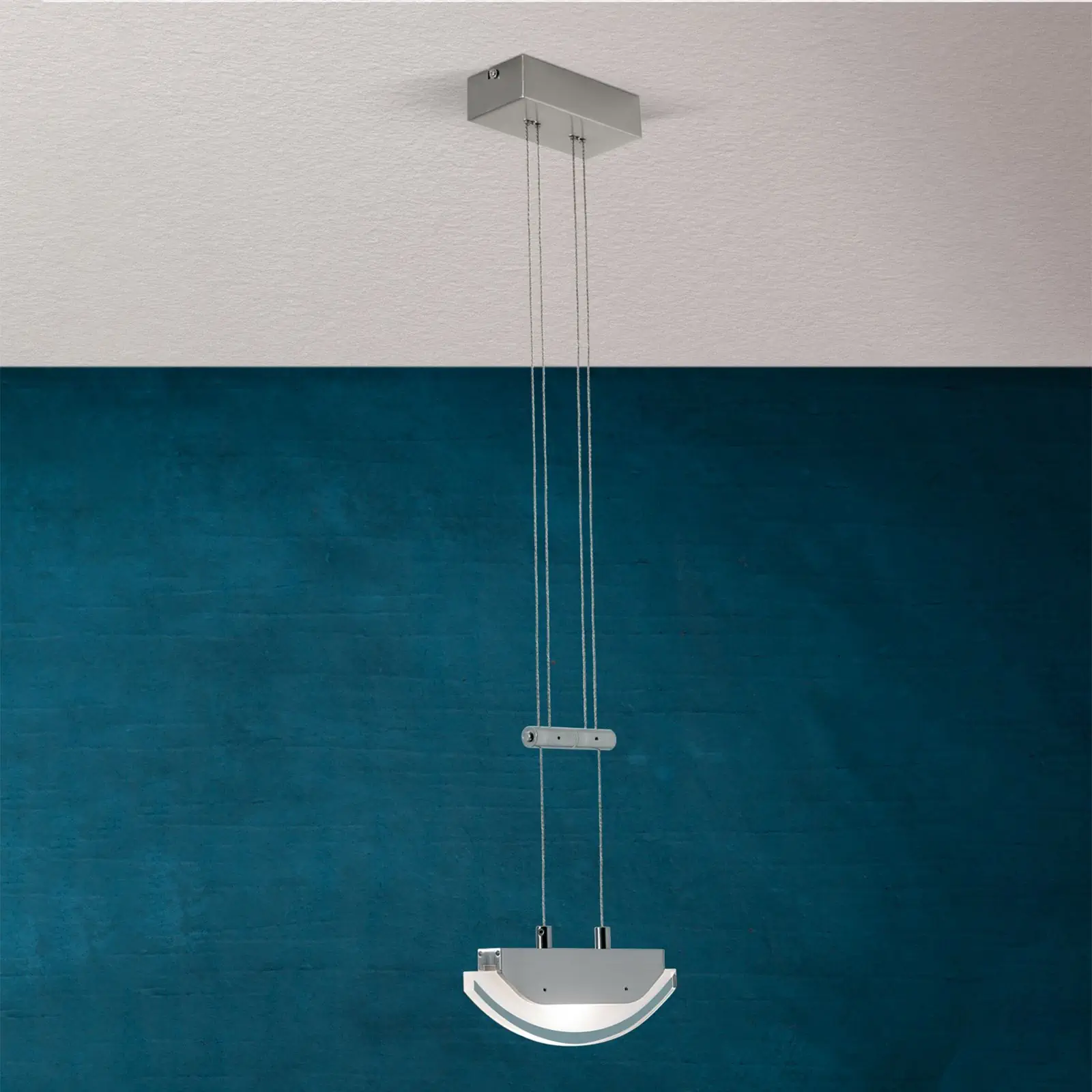 LED viseća lampa SWORD, saten - 2