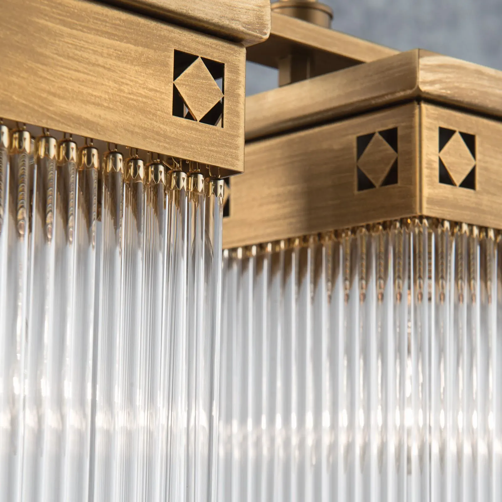 Viseća lampa ART QUATRO, 5 izvora svetla, antik bronza - 2