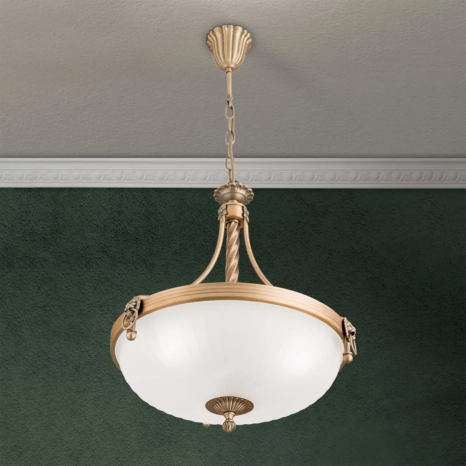 Viseća lampa ROCCA, bronzana, 42cm - 1