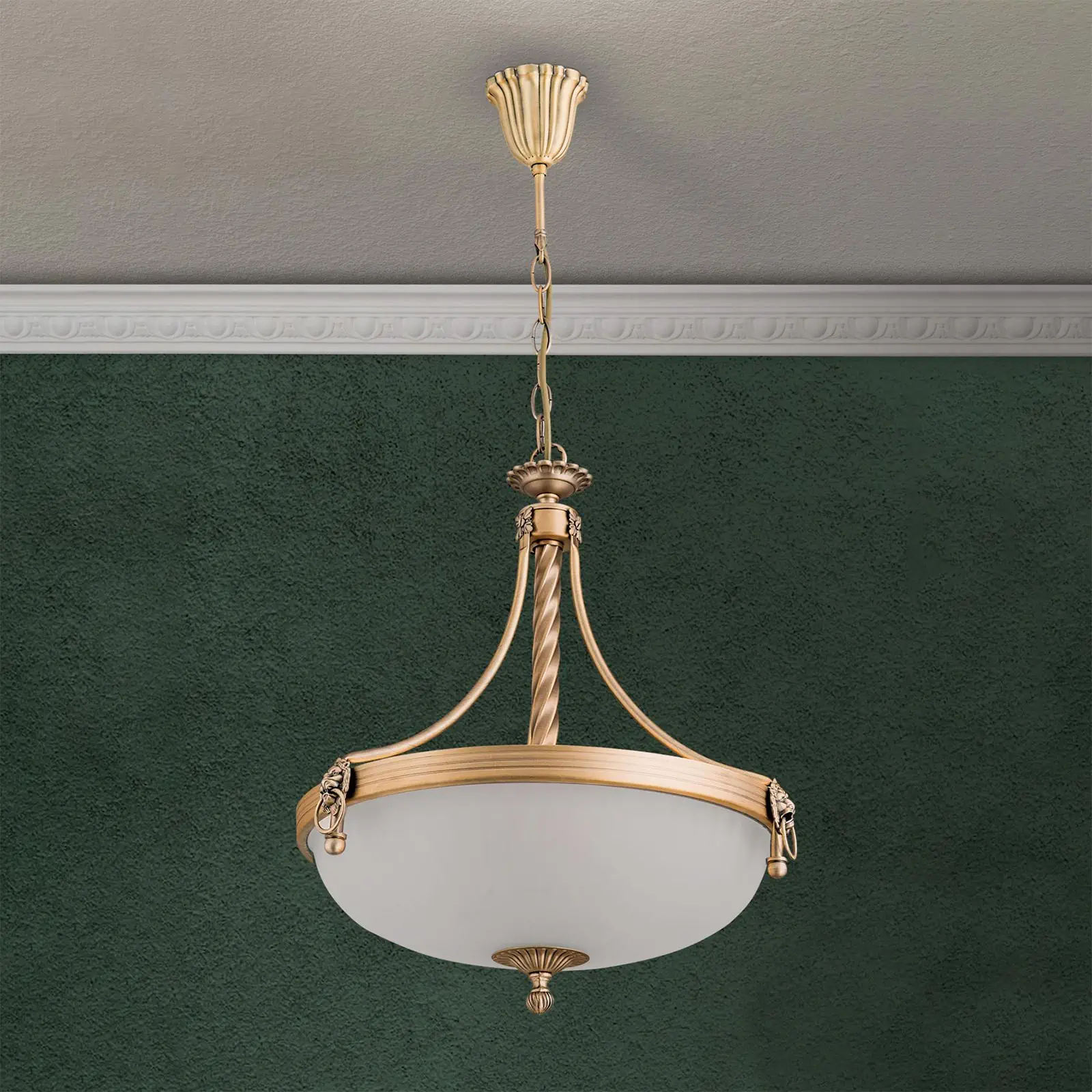 Viseća lampa ROCCA, bronzana, 42cm - 2