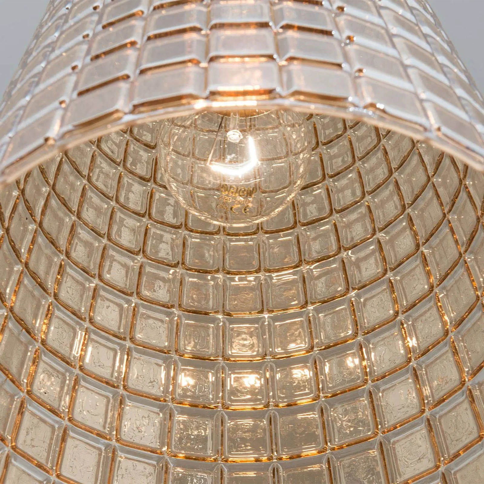 Viseća lampa DINO, ćilibar - 3