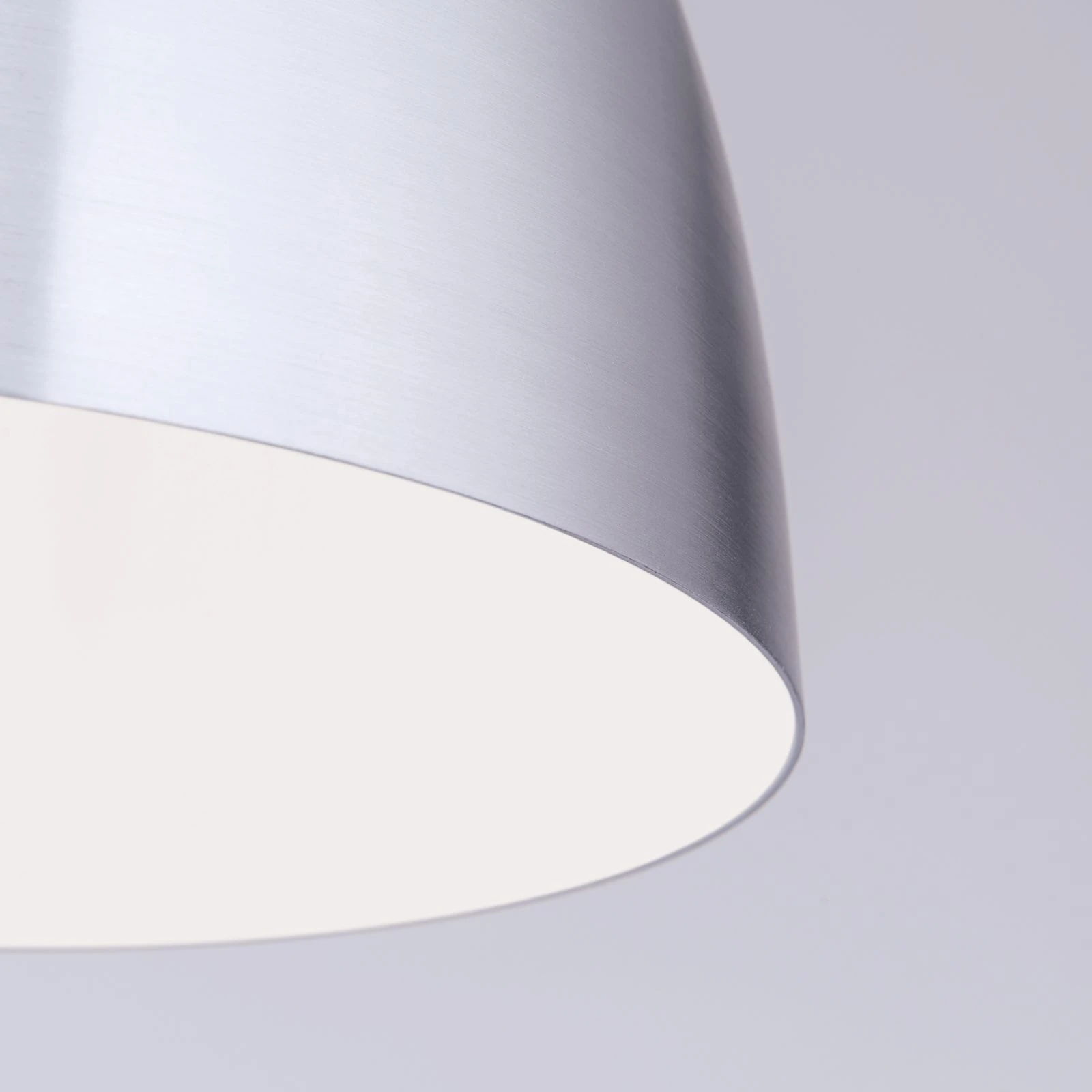 Viseća lampa LOFT, mat aluminijum, Ø 30 cm - 5