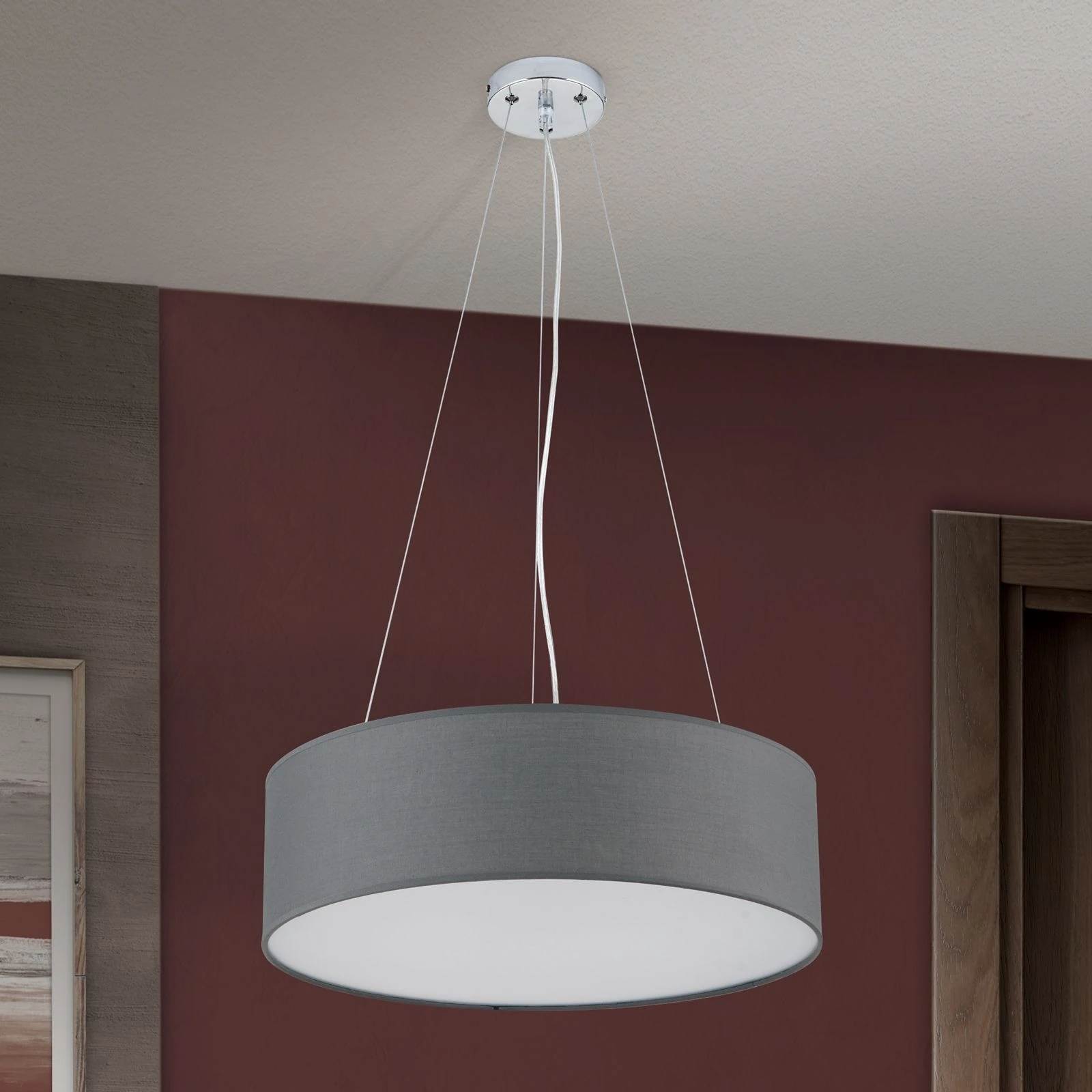 Viseća lampa UFO, siva - 3