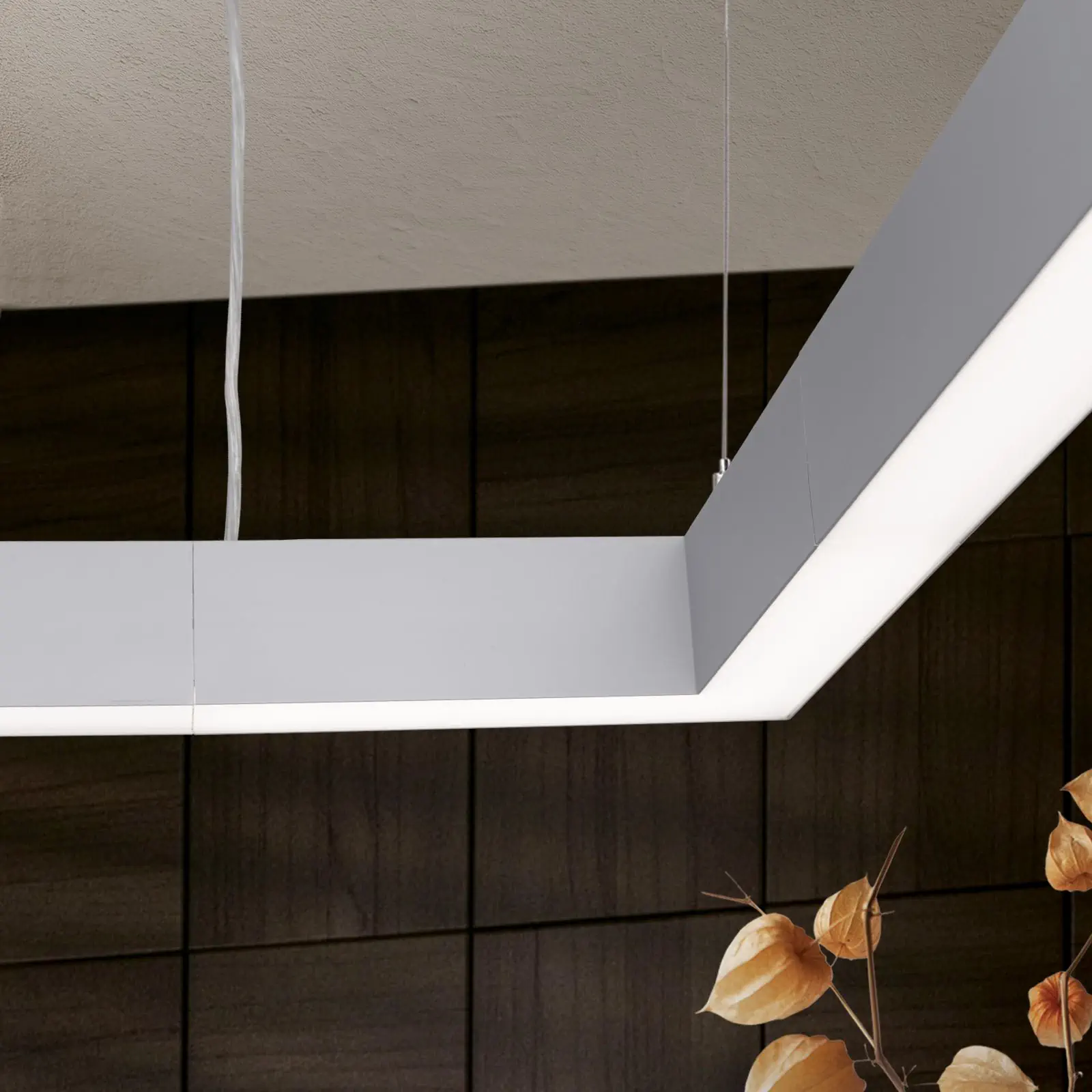 LED lampa BROOKLYN, ugaoni element, 4000K - 8