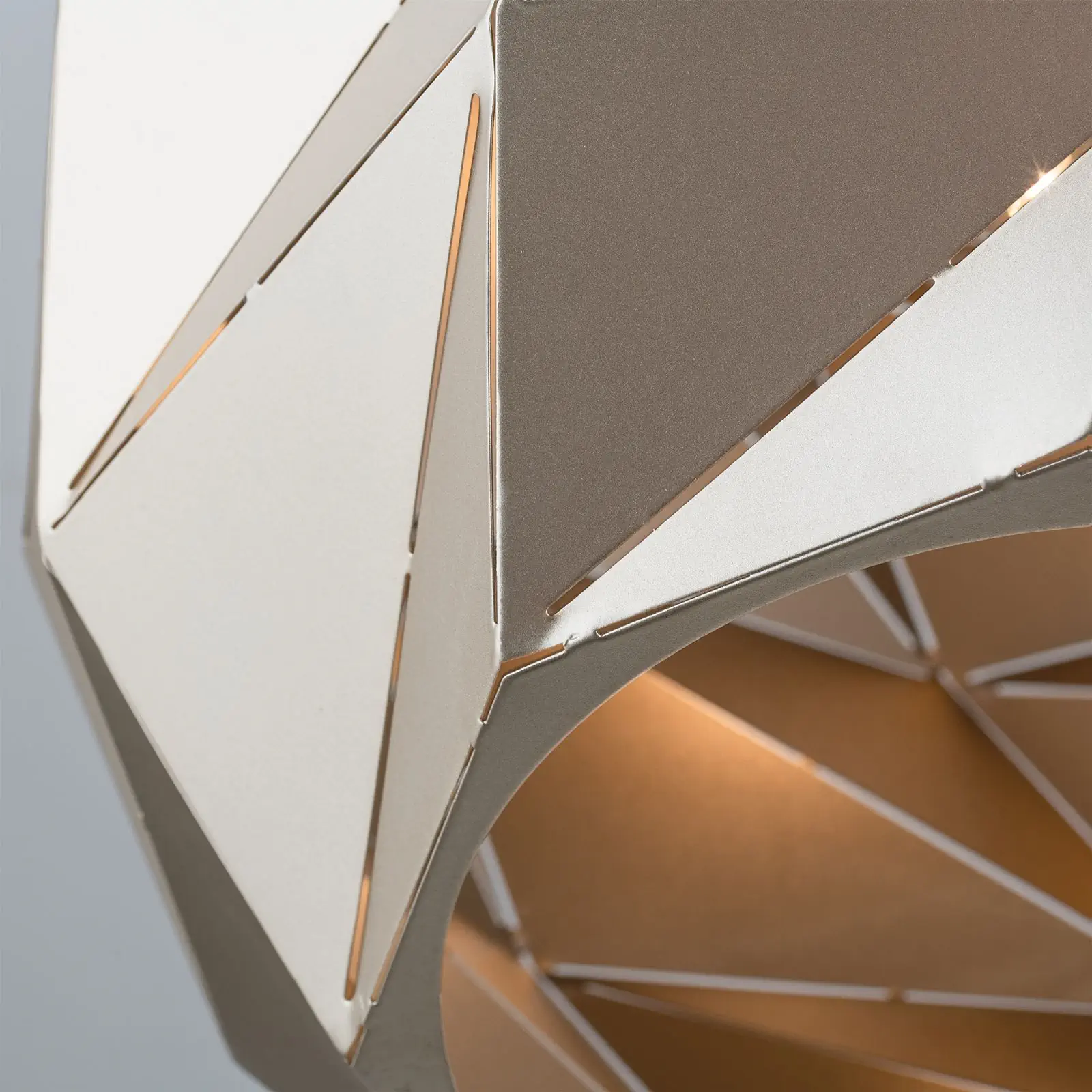 Viseća lampa ORIGAMI, zlato - 5