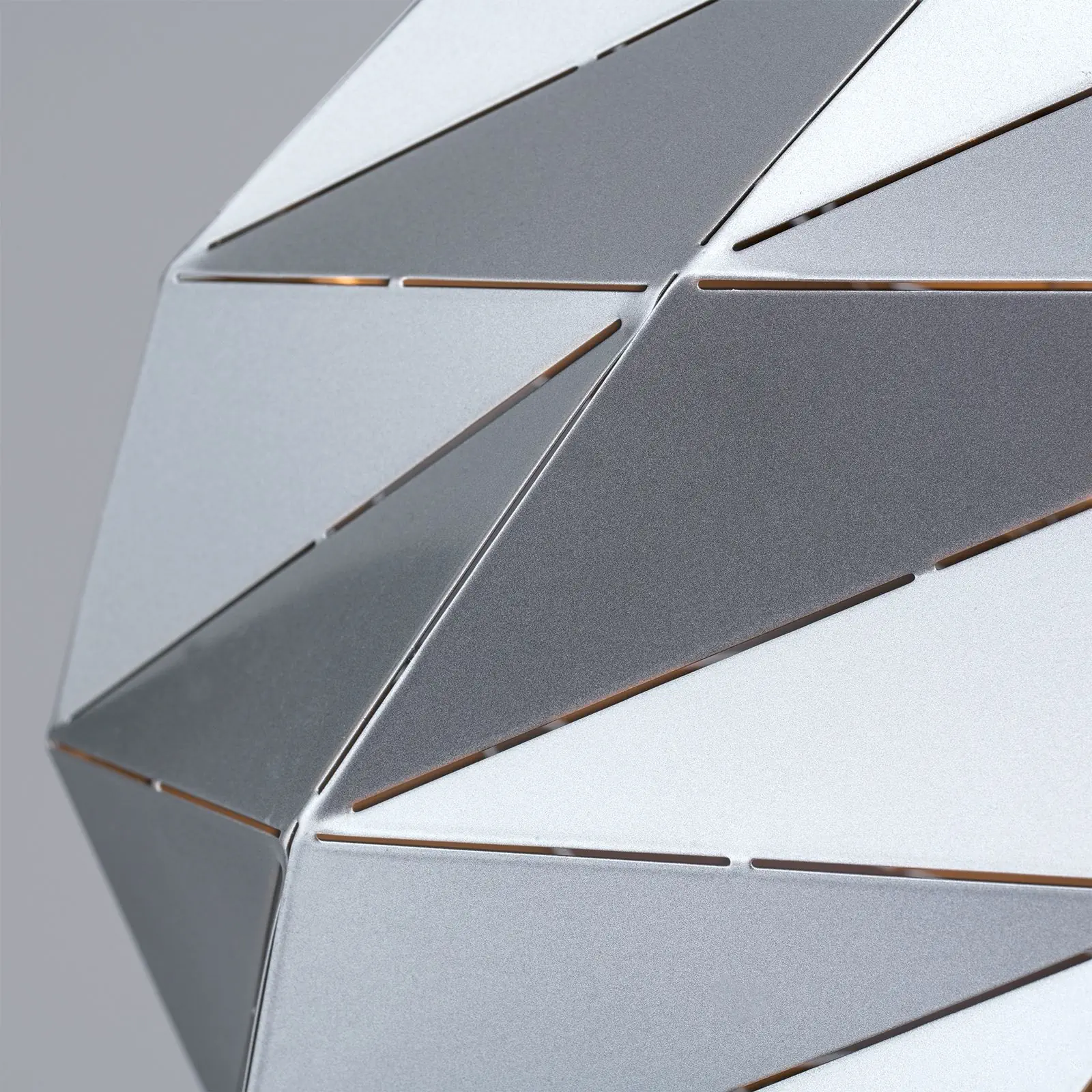 Viseća lampa ORIGAMI, srebrna, 1 izvor svetla - 5