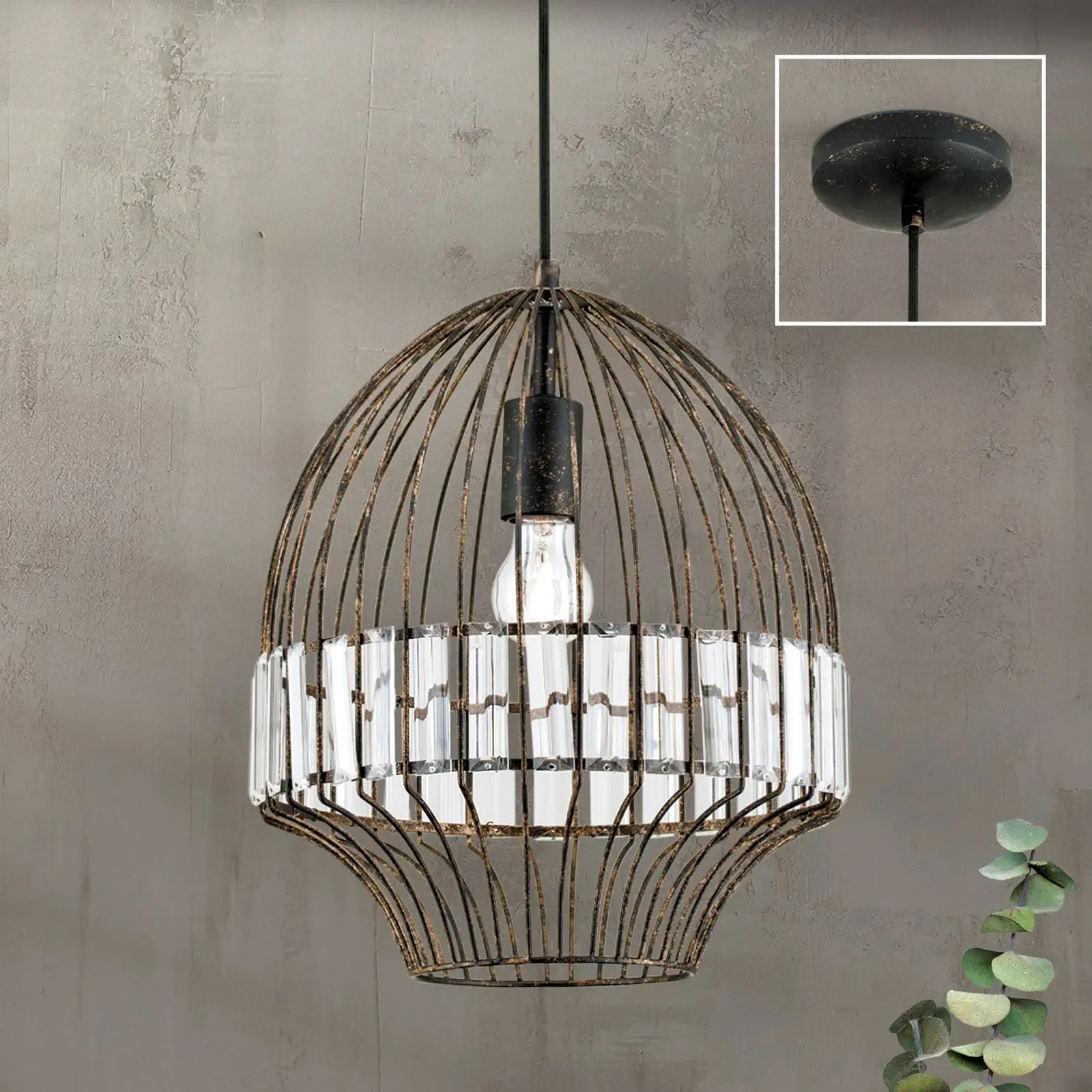 Viseća lampa PALACE, 1 izvor svetla - 2