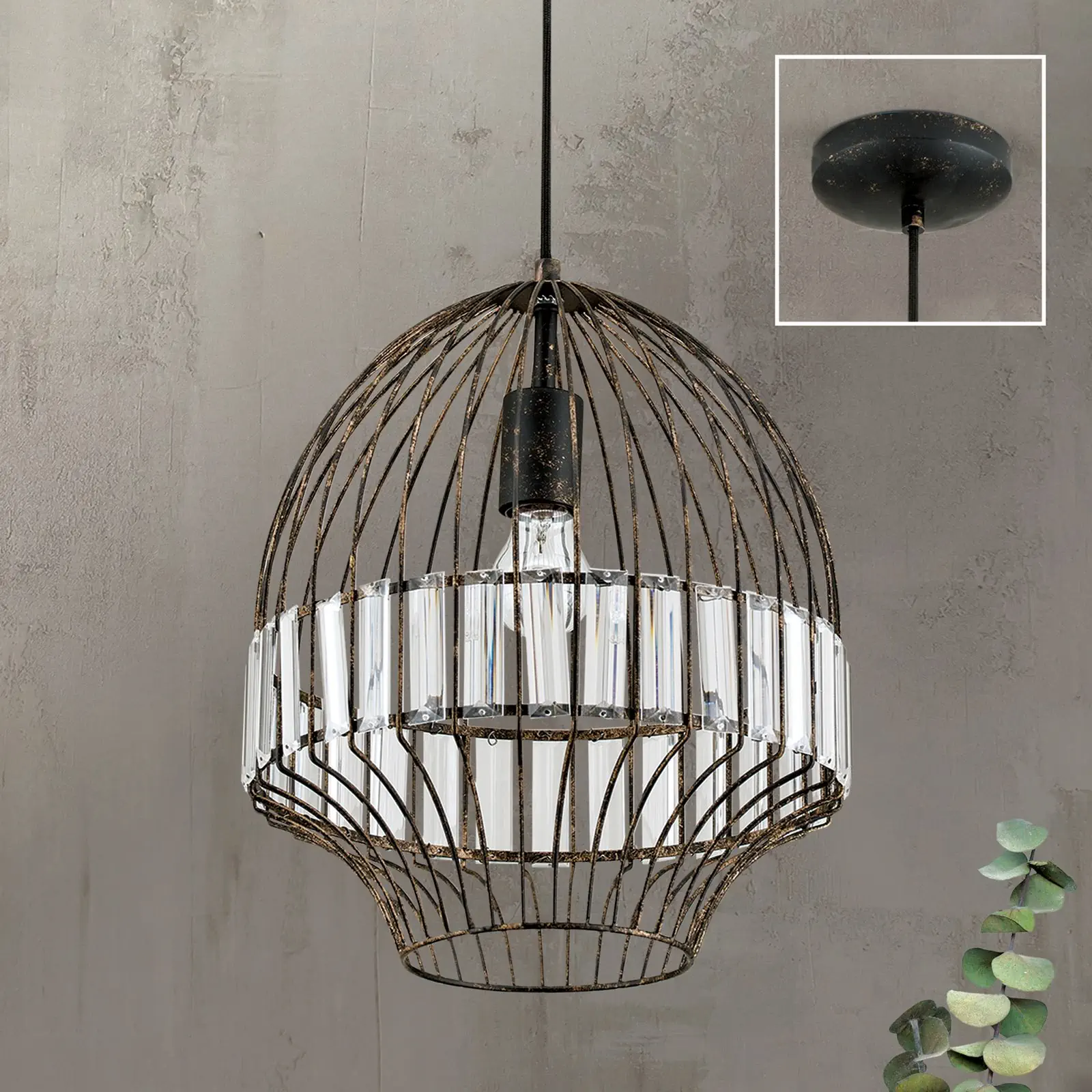 Viseća lampa PALACE, 1 izvor svetla - 3