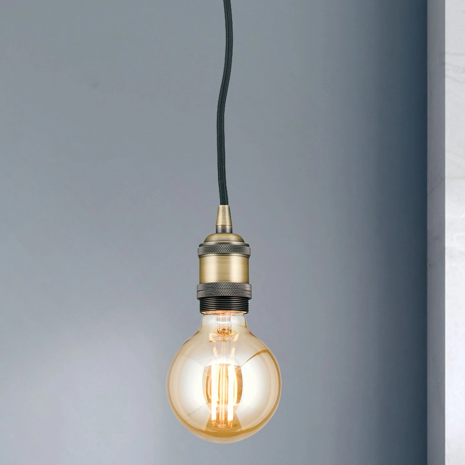 Viseća lampa JAILHOUSE, patina - 2