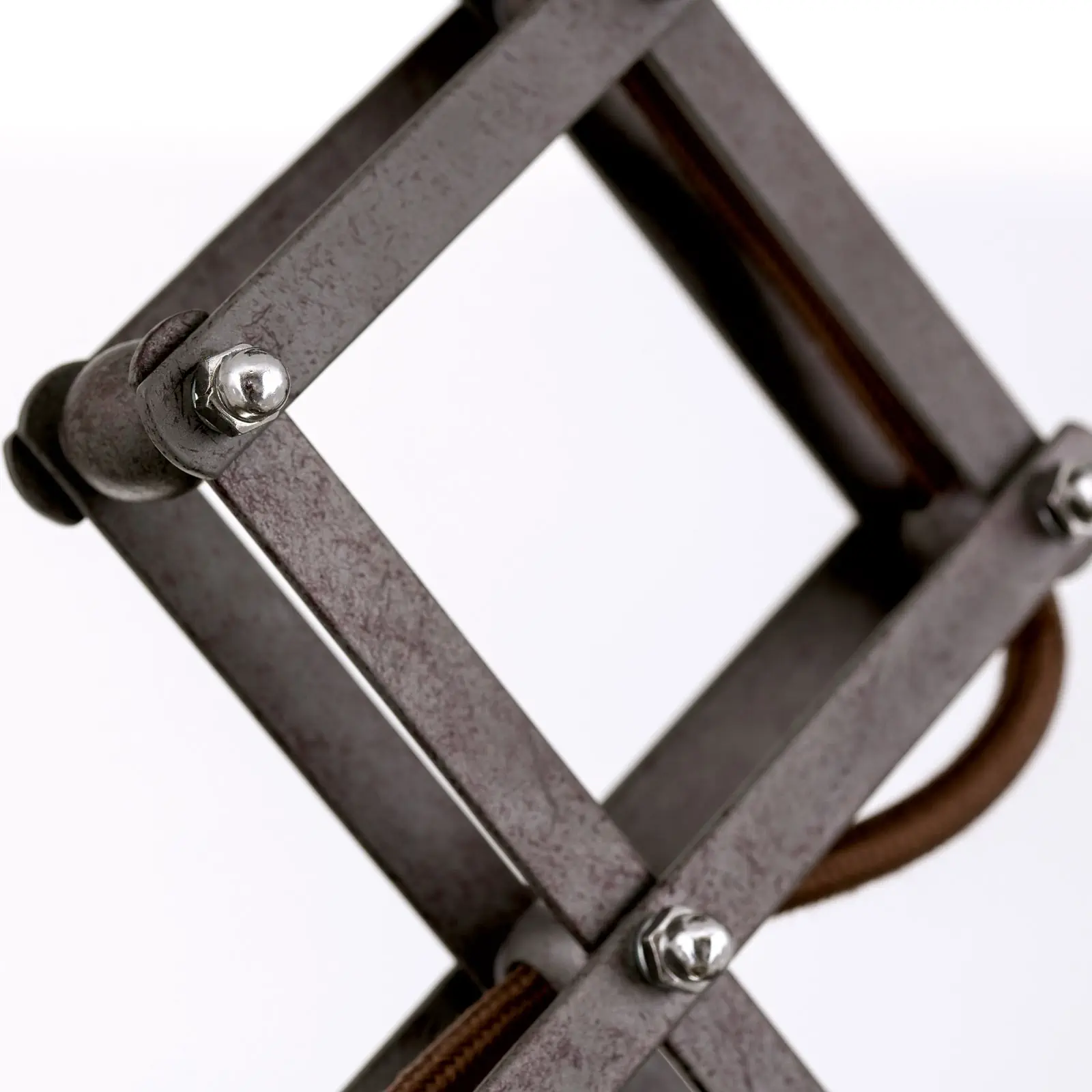 Viseća lampa FACTORY, sa tekstilnim abažurom - 6