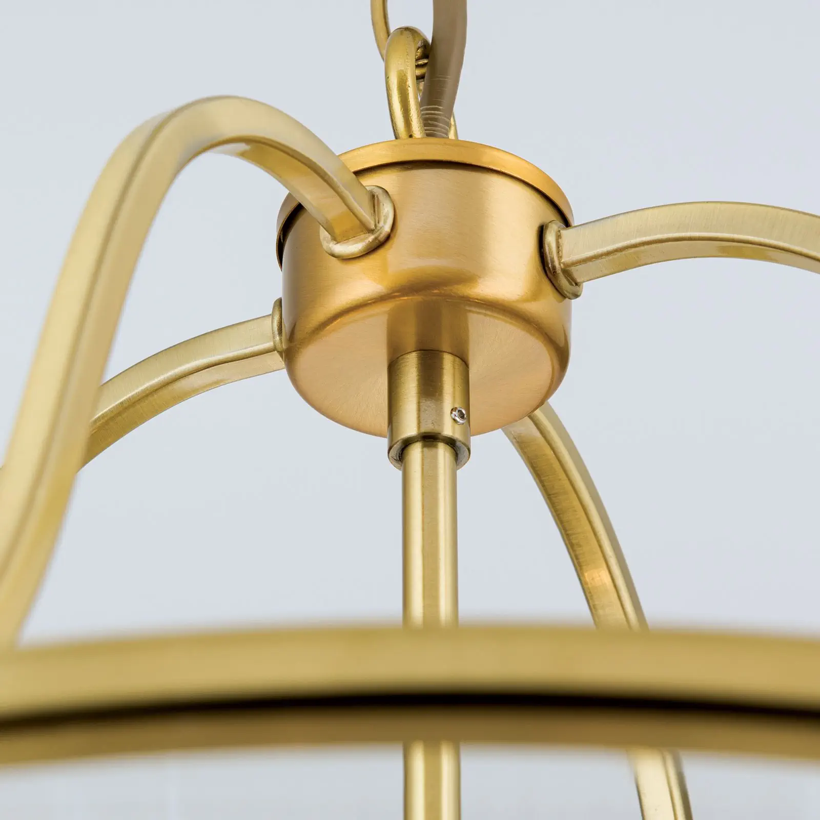 Viseća lampa BRUNO, sa 6 izvora svetla, bronza - 6