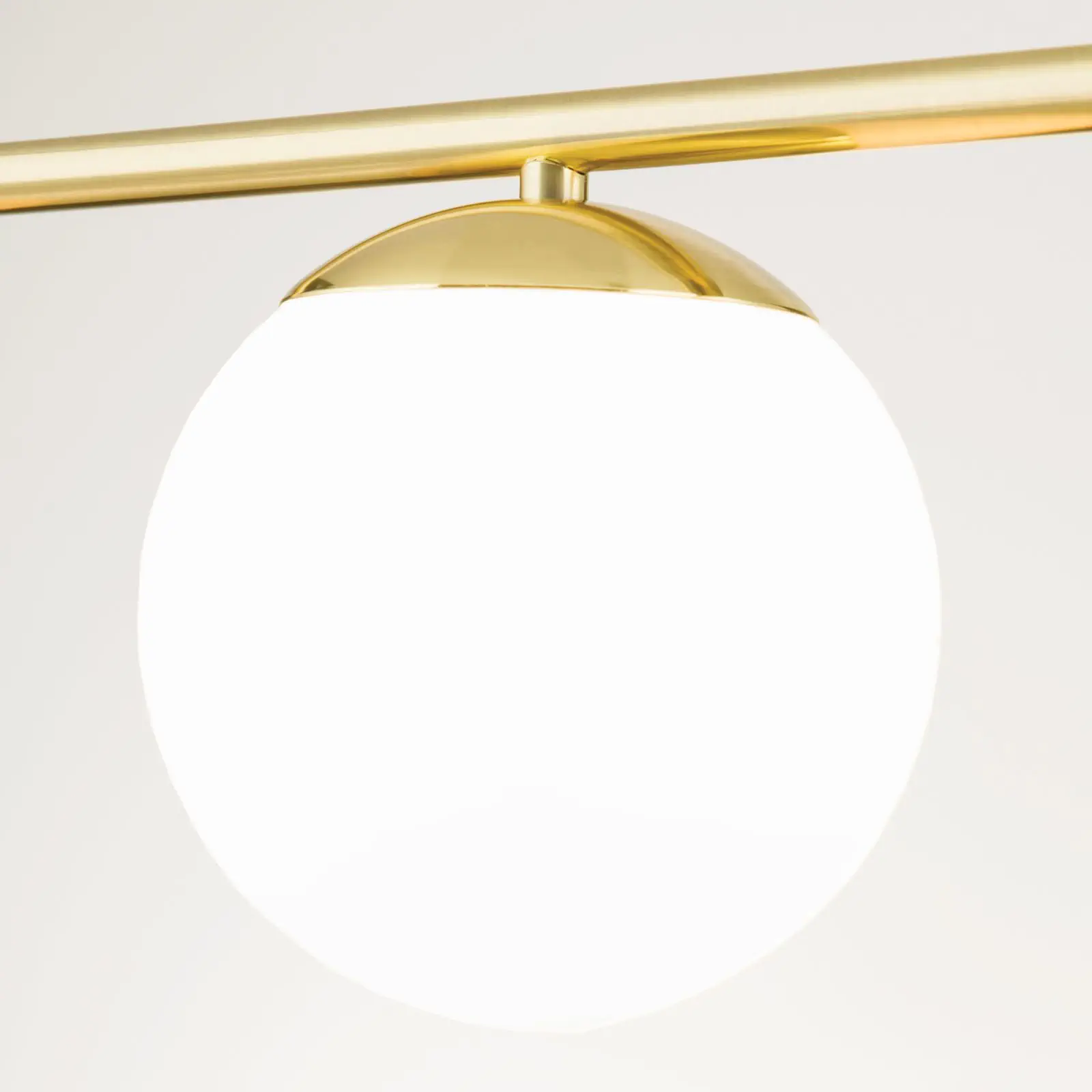 Viseća lampa MADIS, 3 izvora svetla, mat mesing - 5