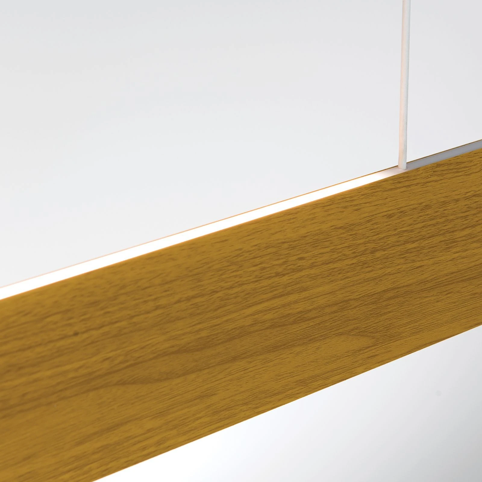 LED viseća lampa GIDEON sa osvetljenjem nagore i nadole, dimabilna, dekor drveta - 6