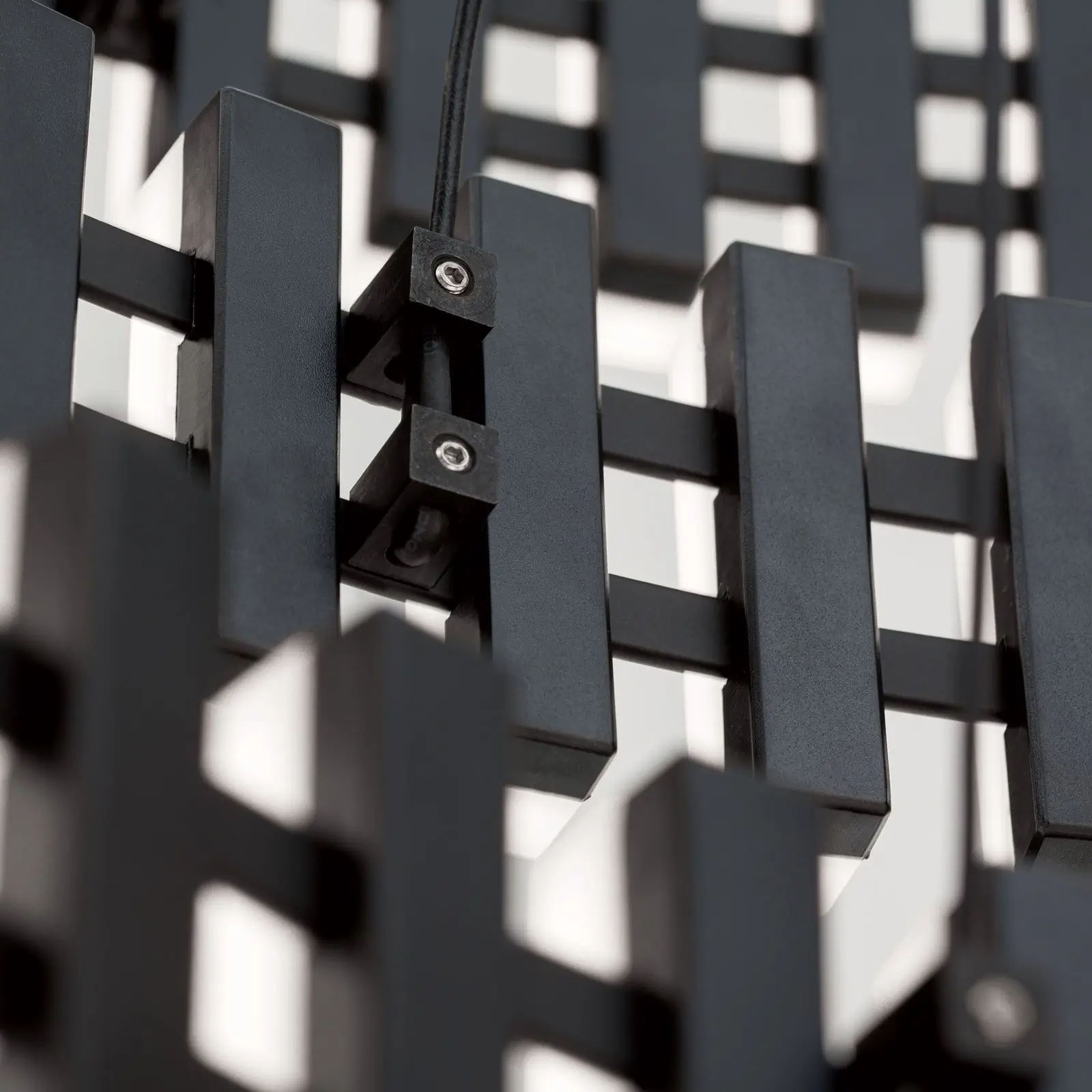 LED viseća lampa MANSION, dimabilna, crna - 6