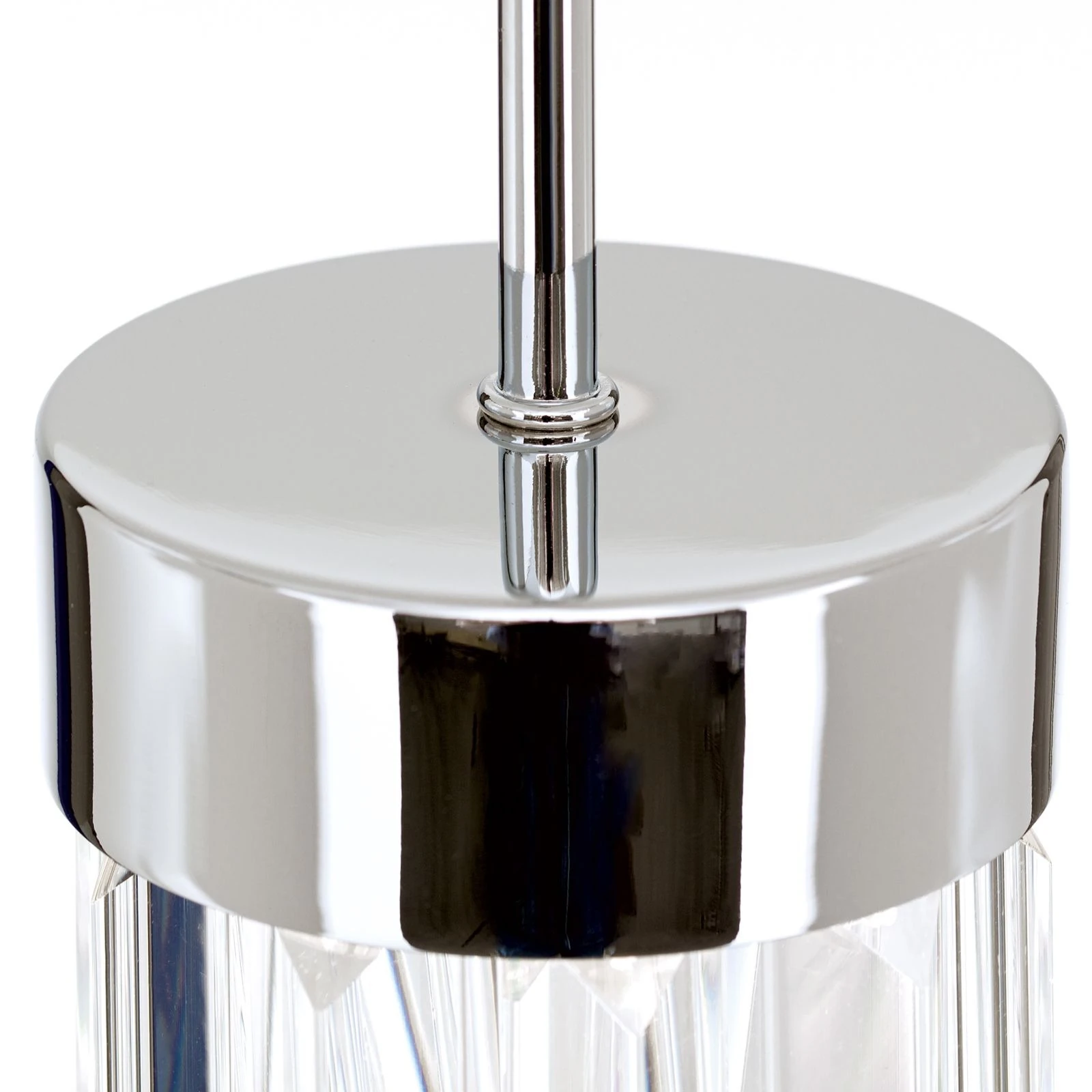 LED kristalna viseća lampa PRISM, hrom, LED 4,5 W / 380 lm / 3000 K - 5