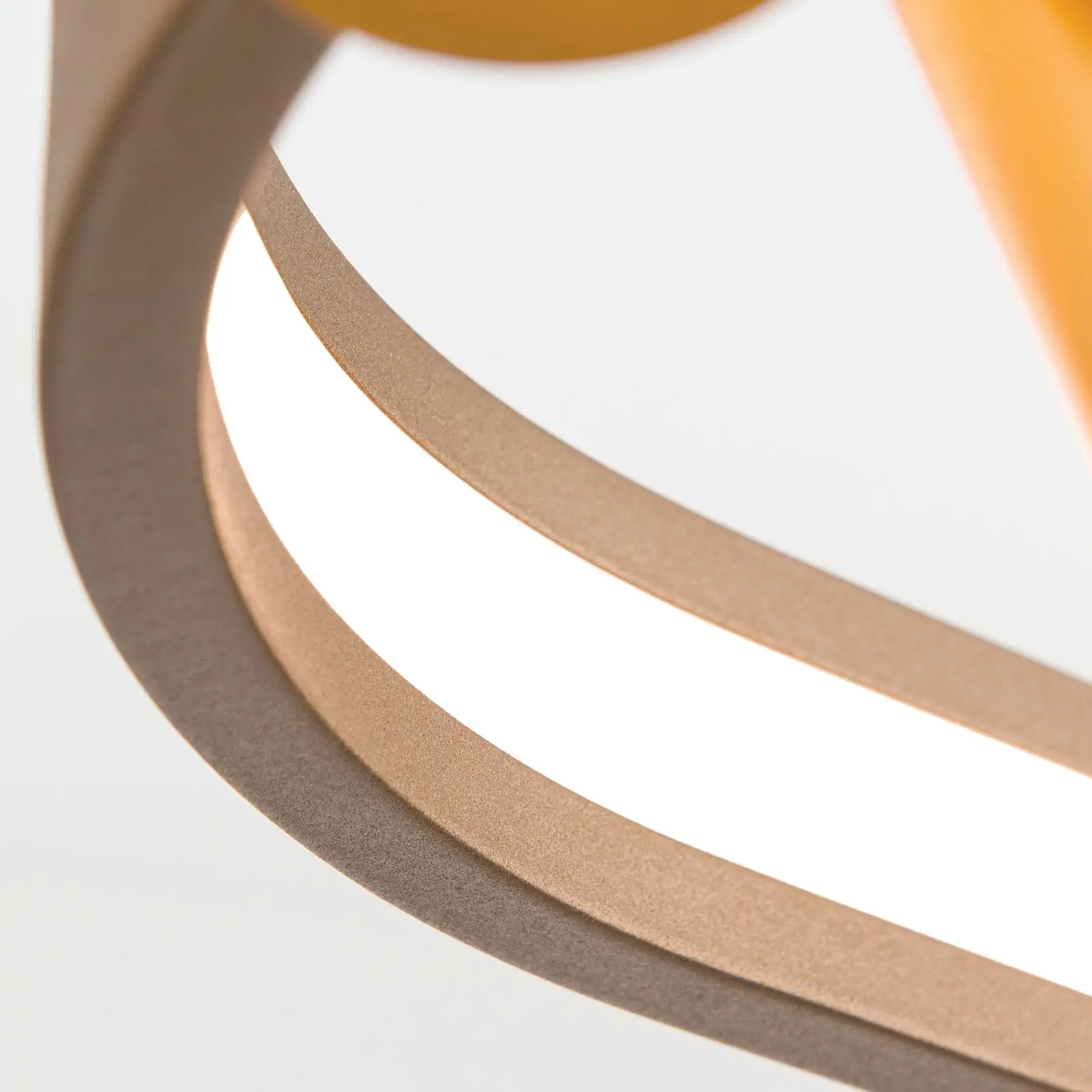 LED viseća lampa GRACIA, mat zlatna - 6