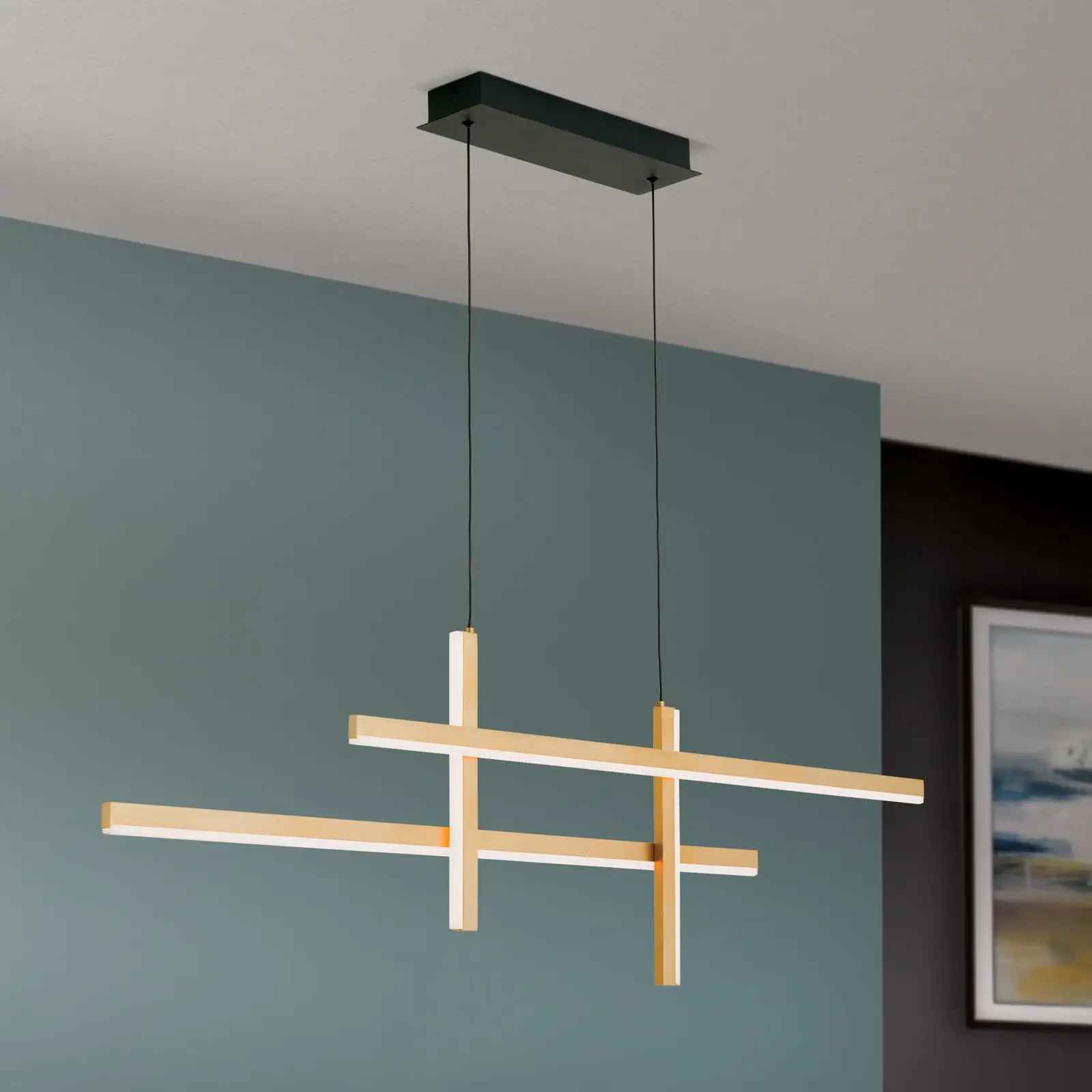 LED viseća lampa STARGATE, saten završna obrada - 1