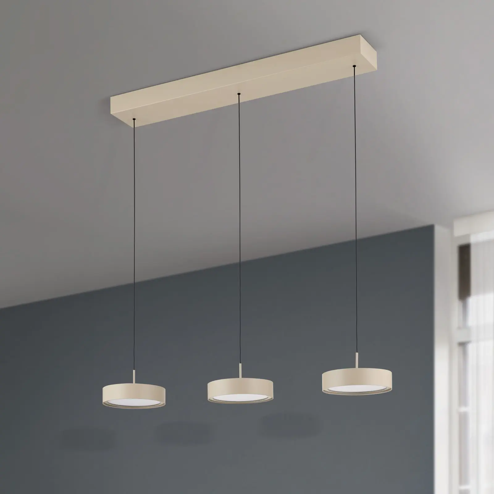 LED viseća lampa TEIDE, kaki - 3