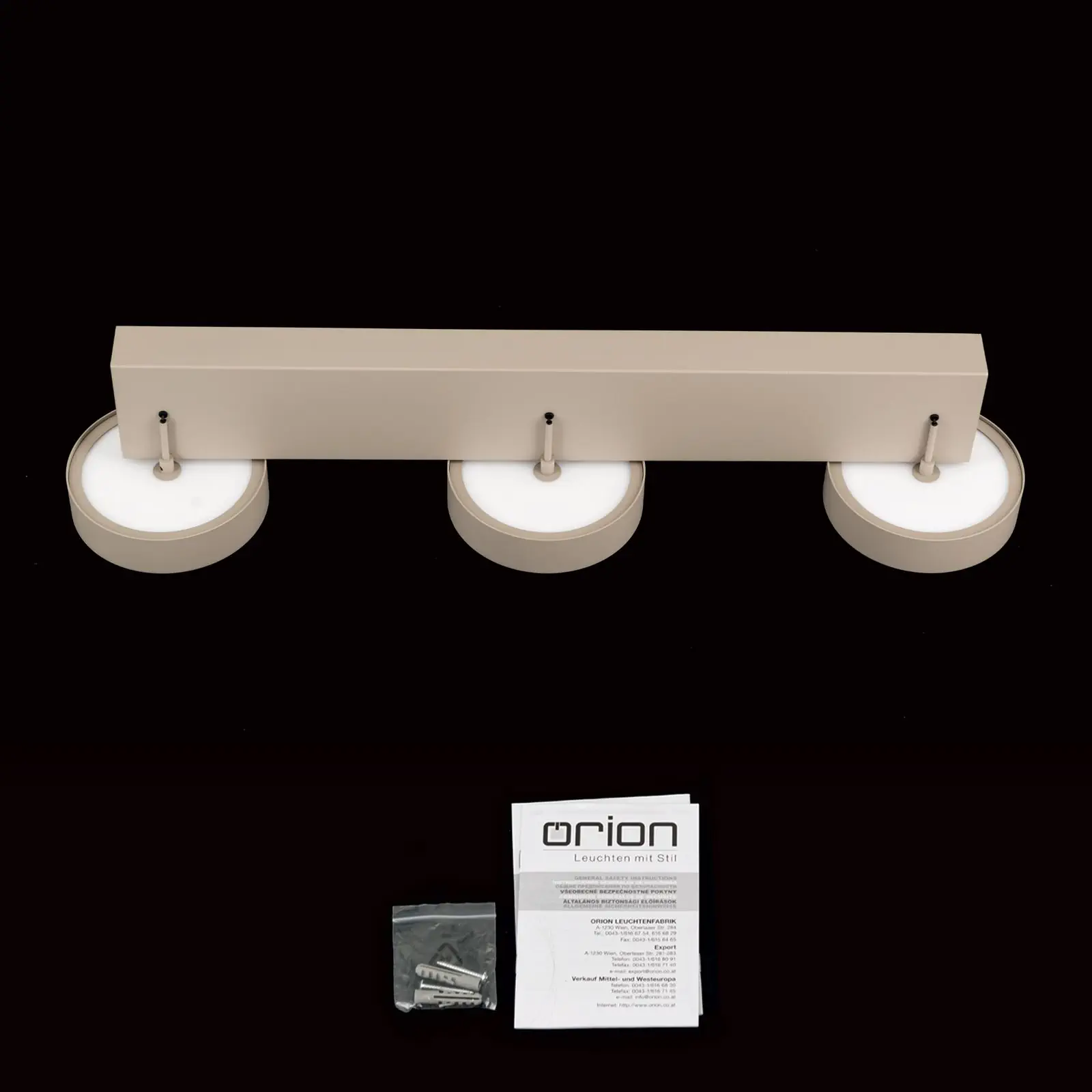 LED viseća lampa TEIDE, kaki - 8