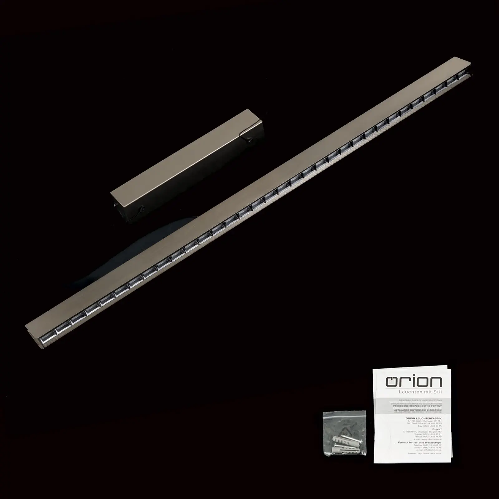 LED viseća lampa TARA, 120 cm, mat nikl - 9