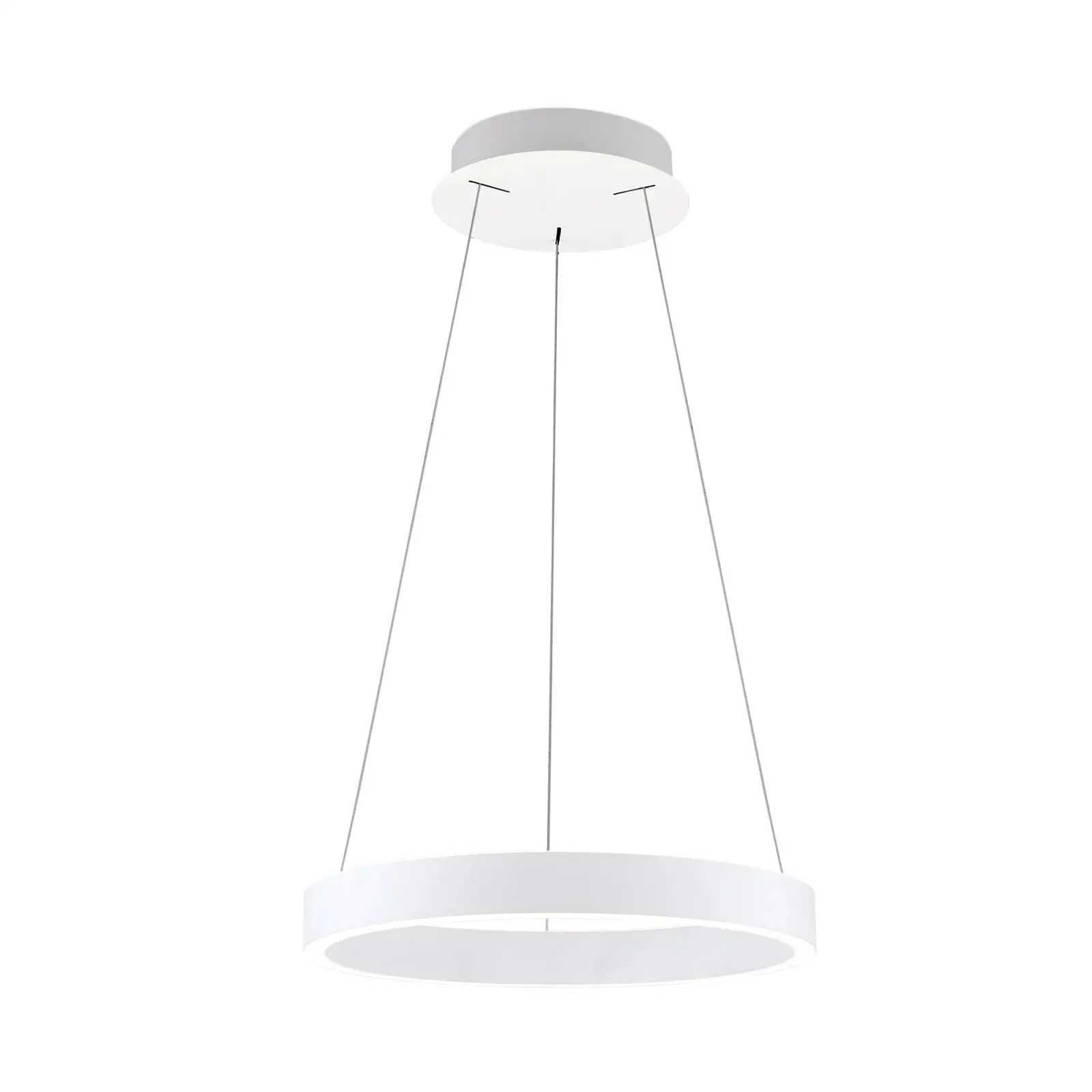 Viseća lampa KOLK, Ø 40cm, bela - 4