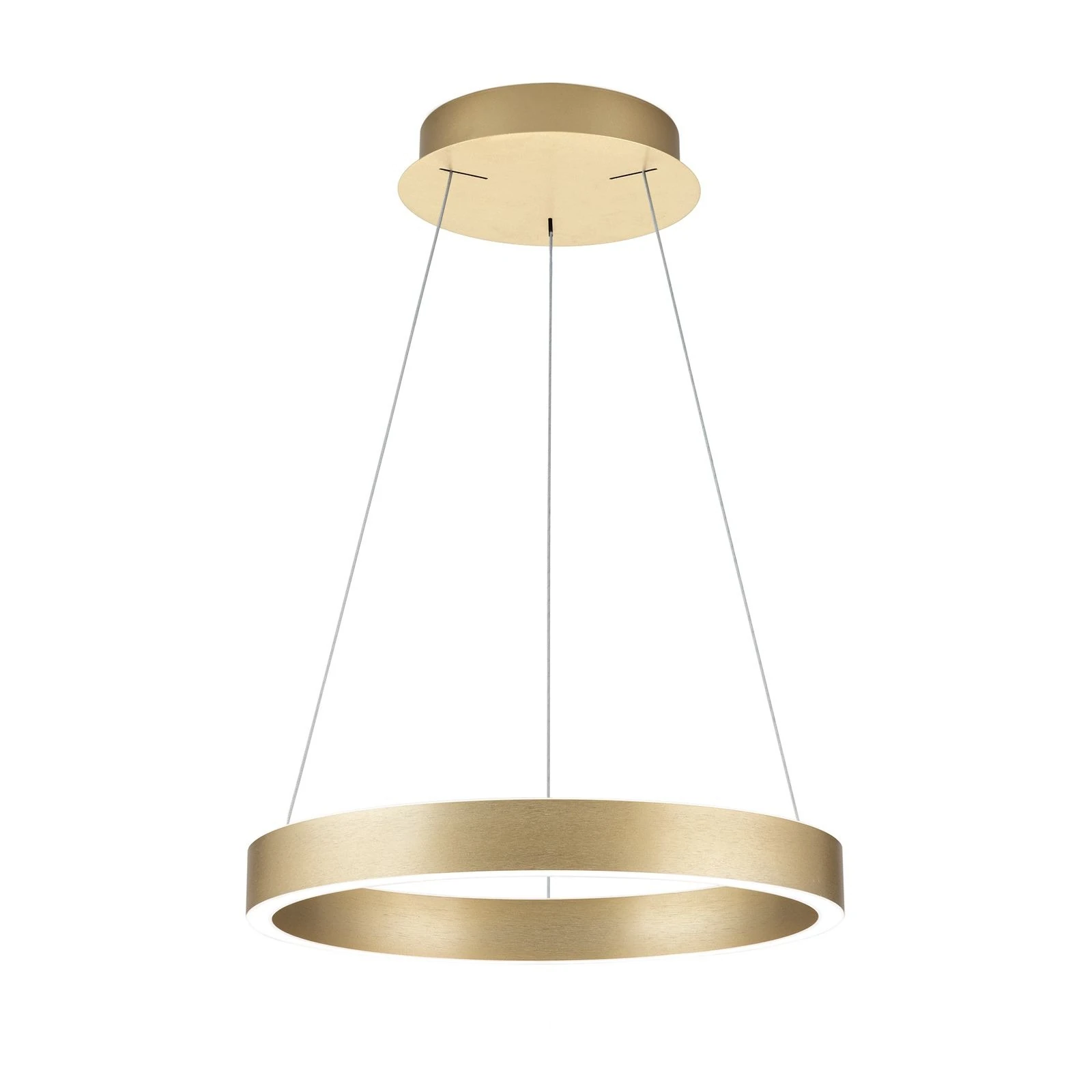 Viseća lampa KOLK, Ø 40cm, mat zlatna - 4