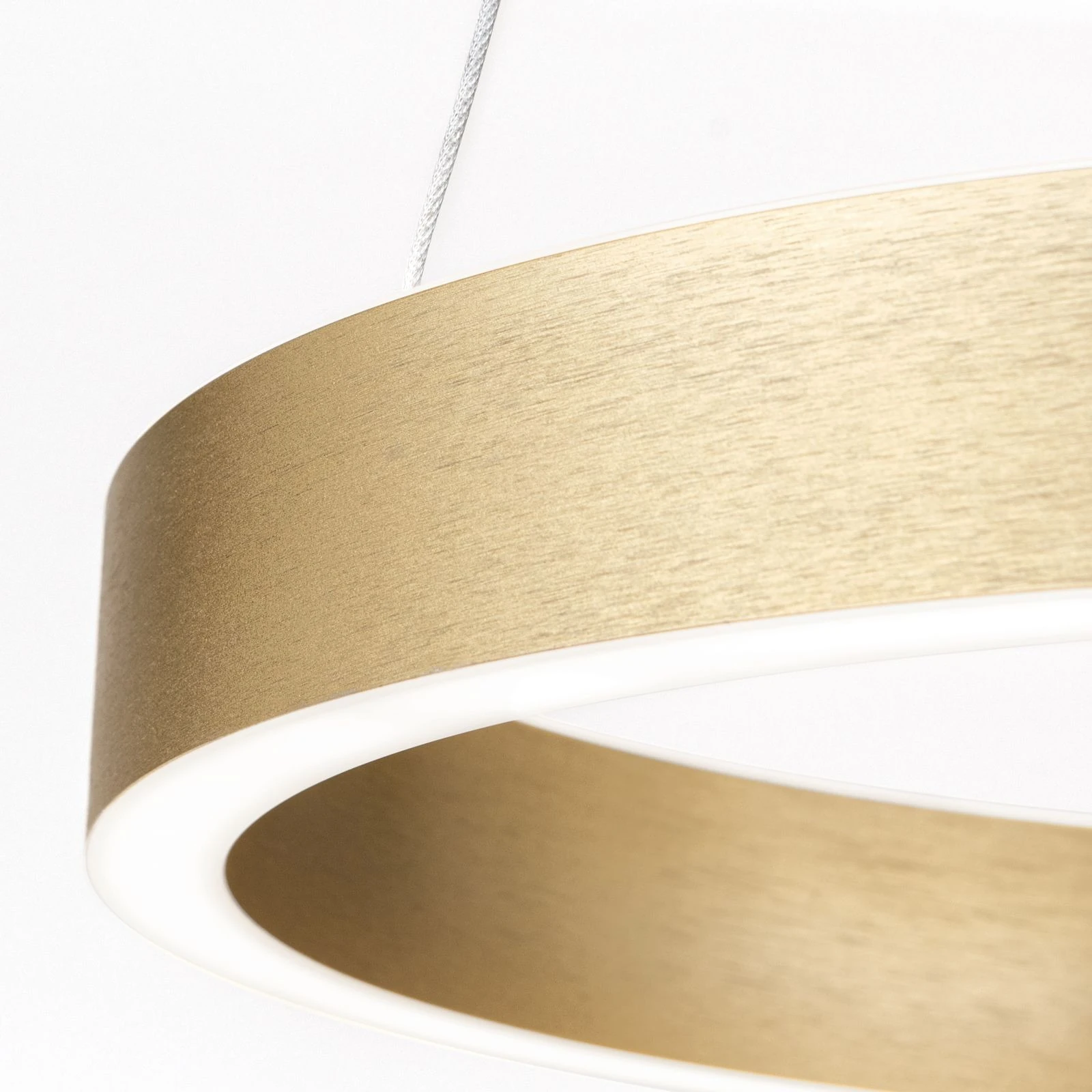 Viseća lampa KOLK, Ø 40cm, mat zlatna - 5