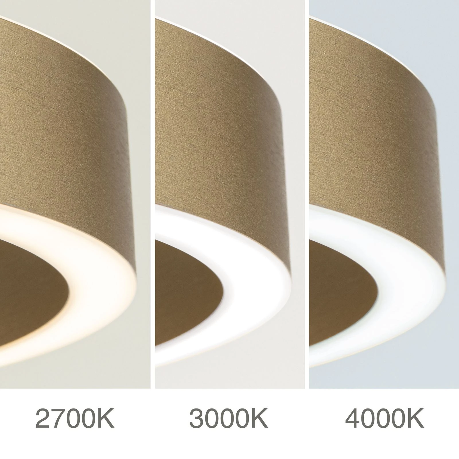 Viseća lampa KOLK, Ø 40cm, mat zlatna - 7