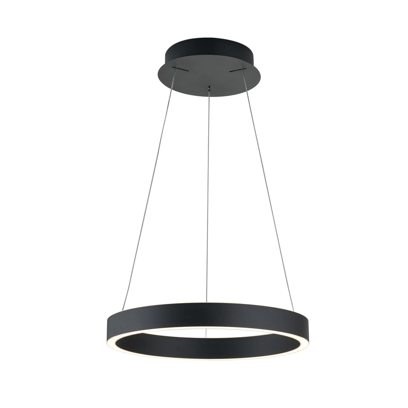Viseća lampa KOLK, Ø 40cm, crna - 4