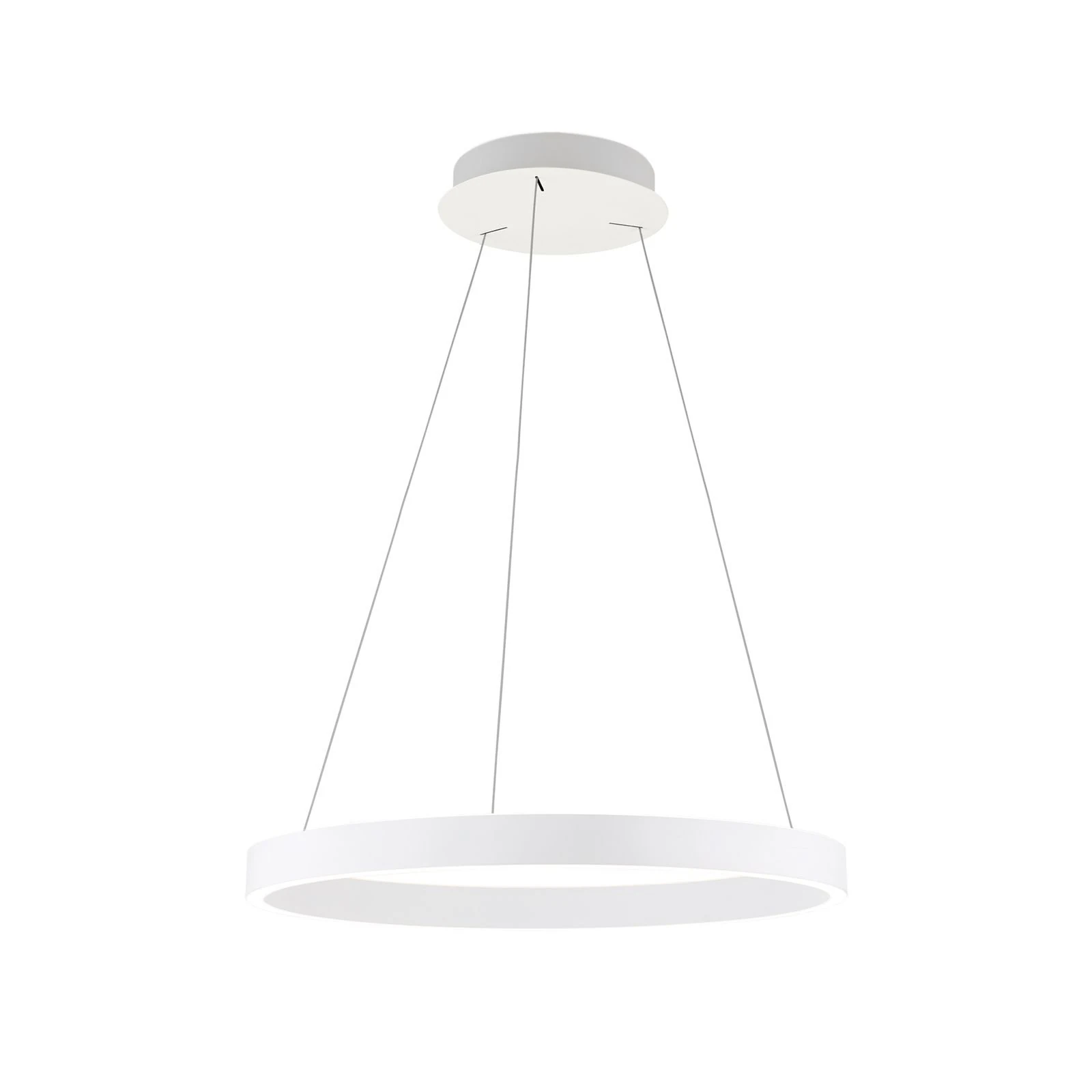 Viseća lampa KOLK, Ø 60cm, bela - 4