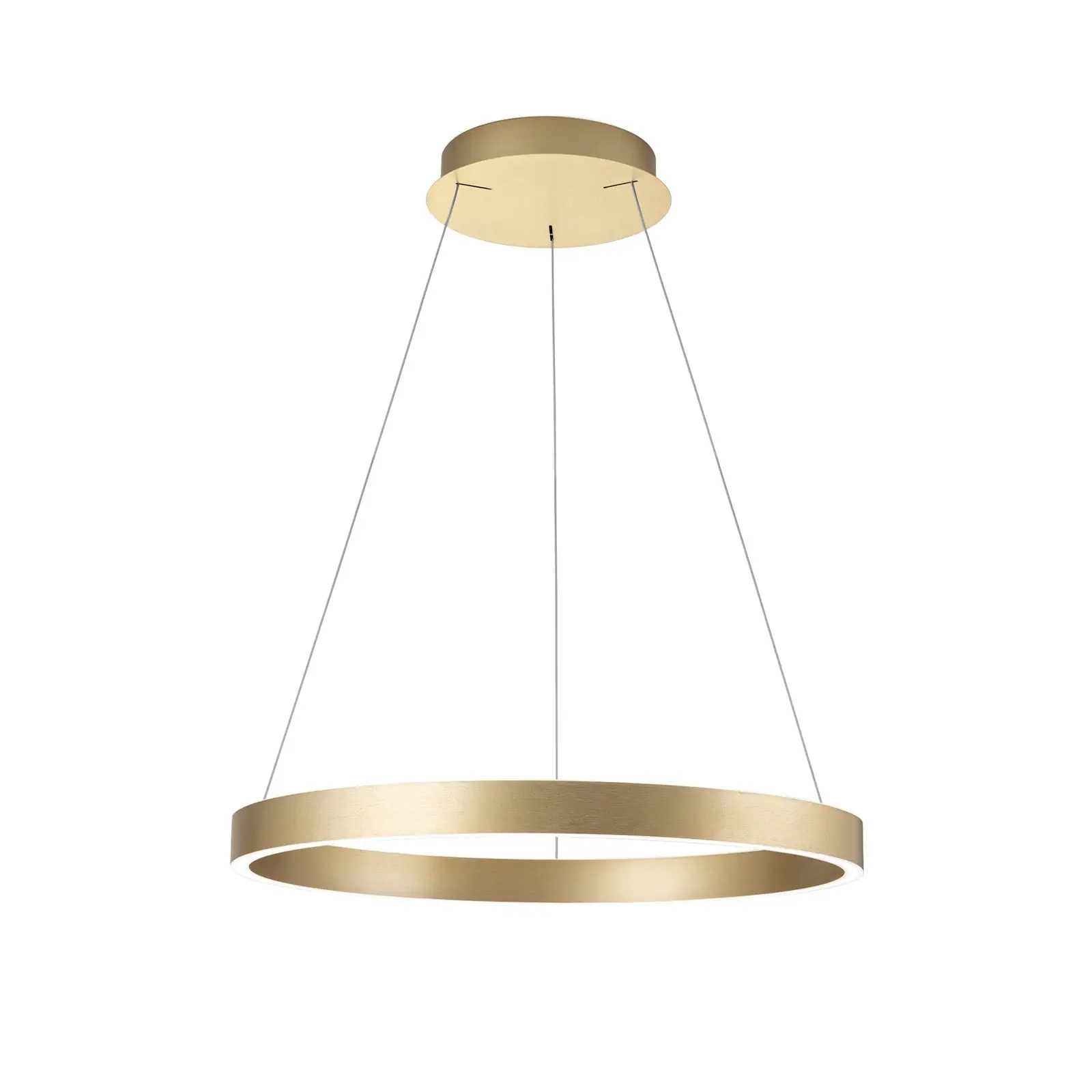 Viseća lampa KOLK, Ø 60cm, mat zlatna - 4