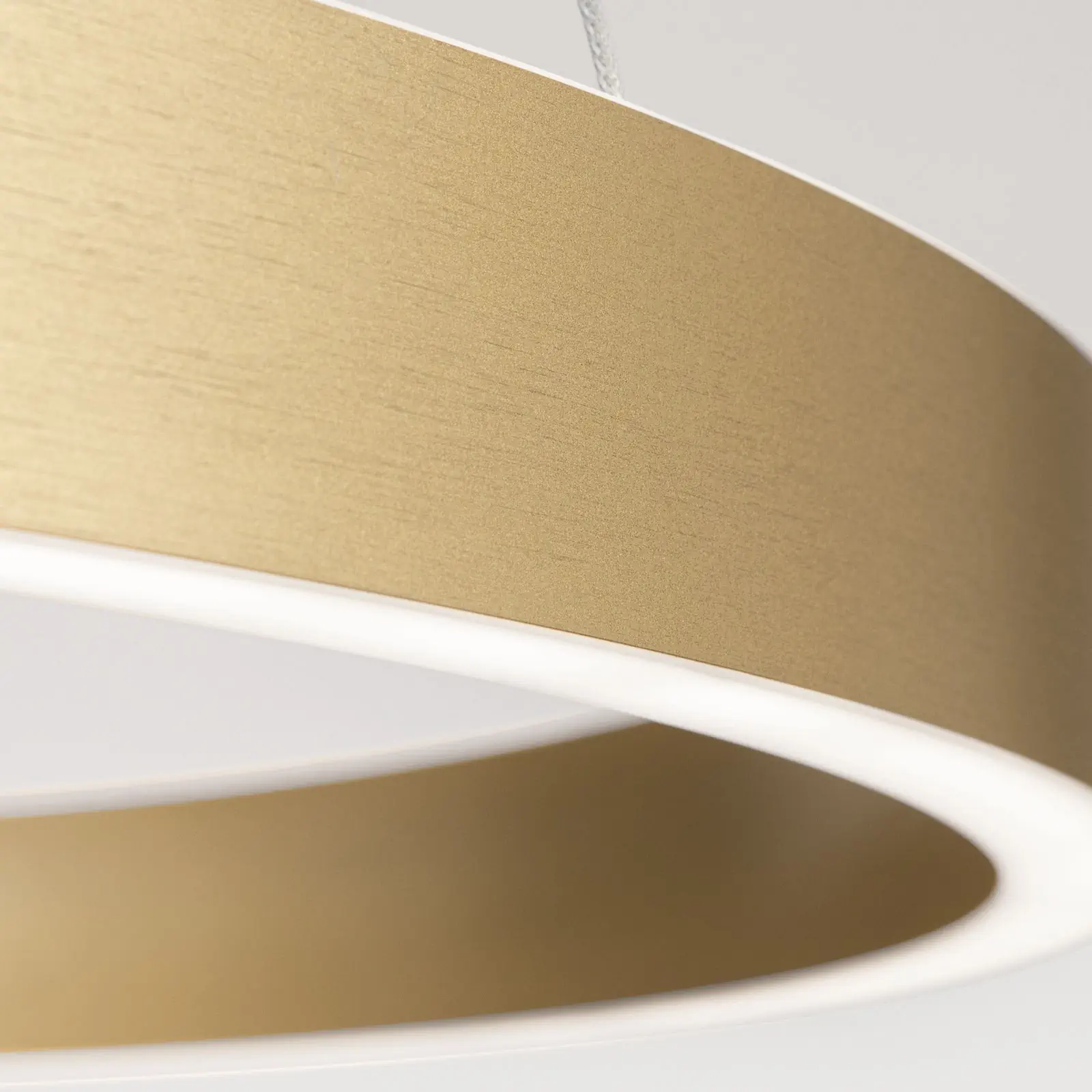 Viseća lampa KOLK, Ø 60cm, mat zlatna - 6