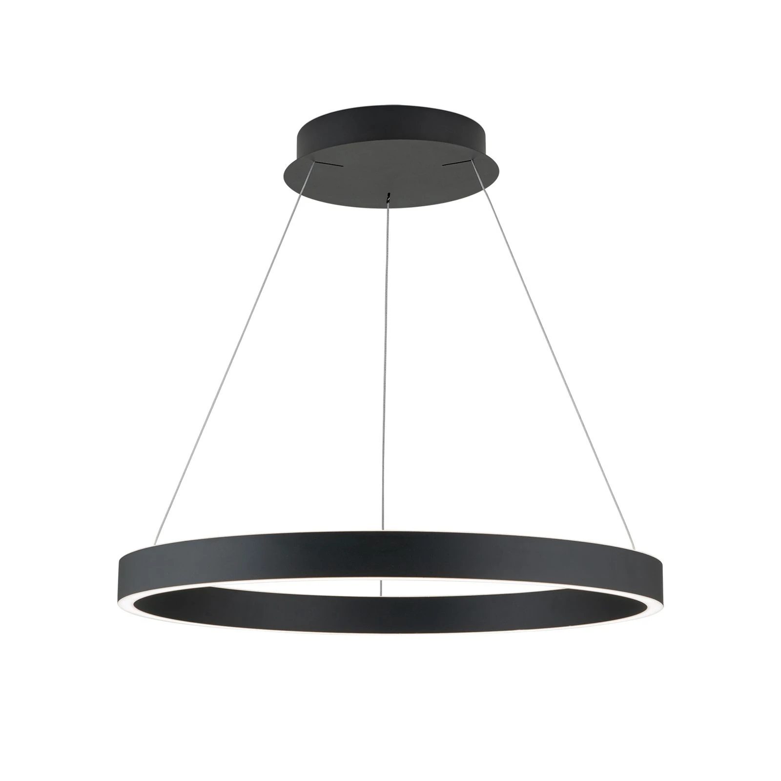 Viseća lampa KOLK, Ø 60cm, crna - 4
