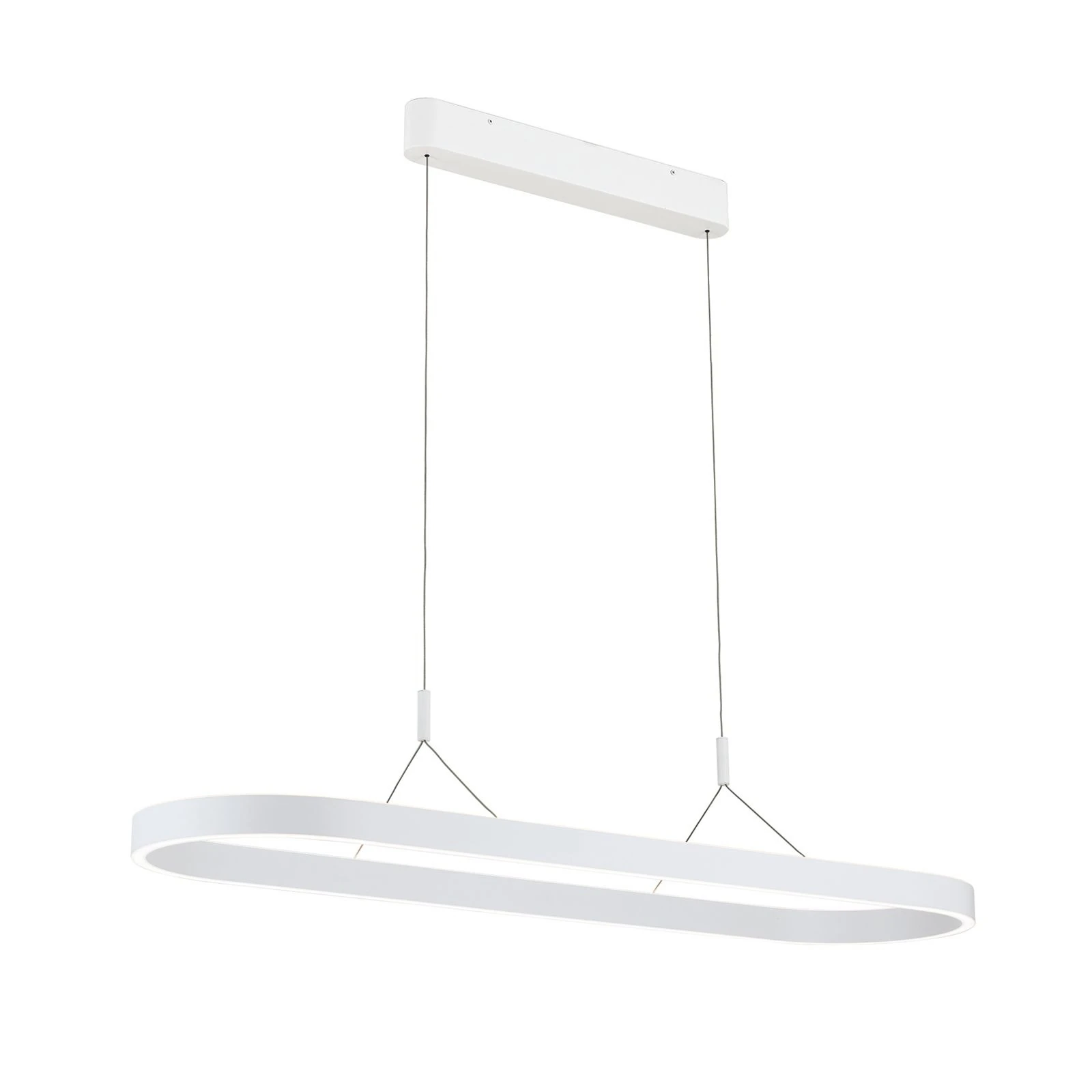 LED viseća lampa CARRARA, 120 cm, bela - 1