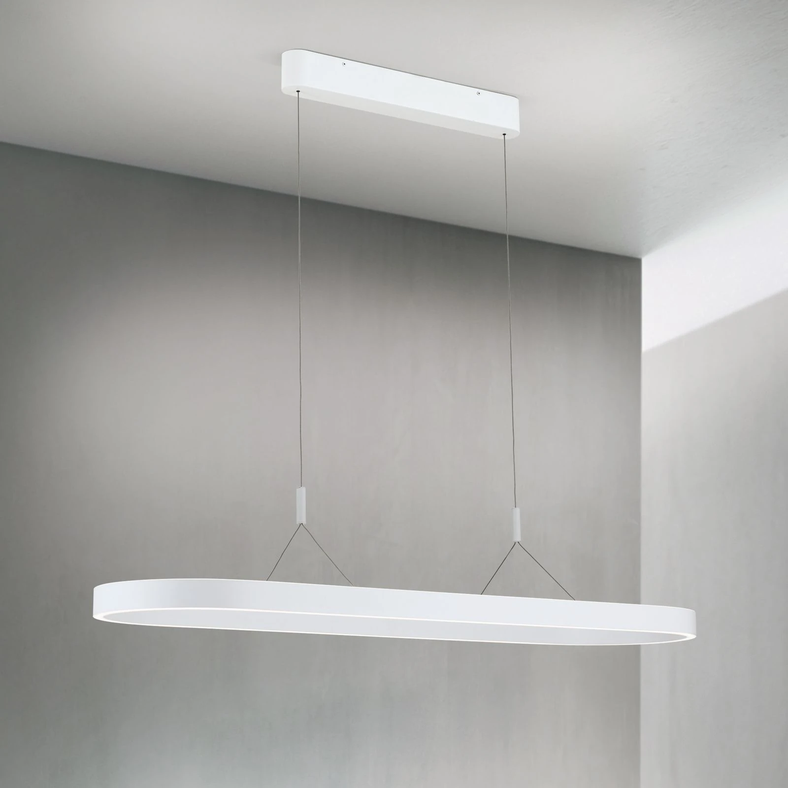 LED viseća lampa CARRARA, 120 cm, bela - 3