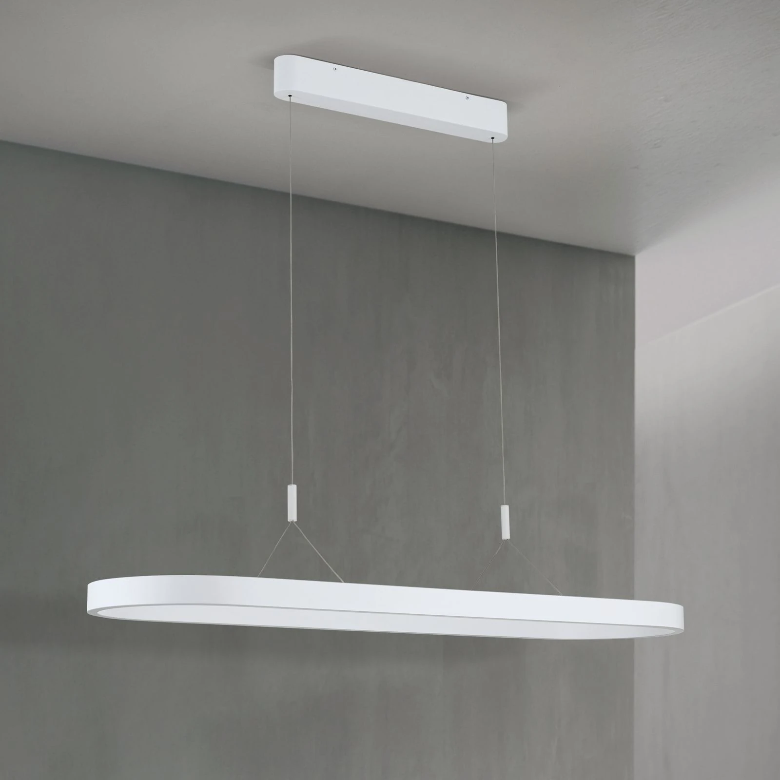 LED viseća lampa CARRARA, 120 cm, bela - 4