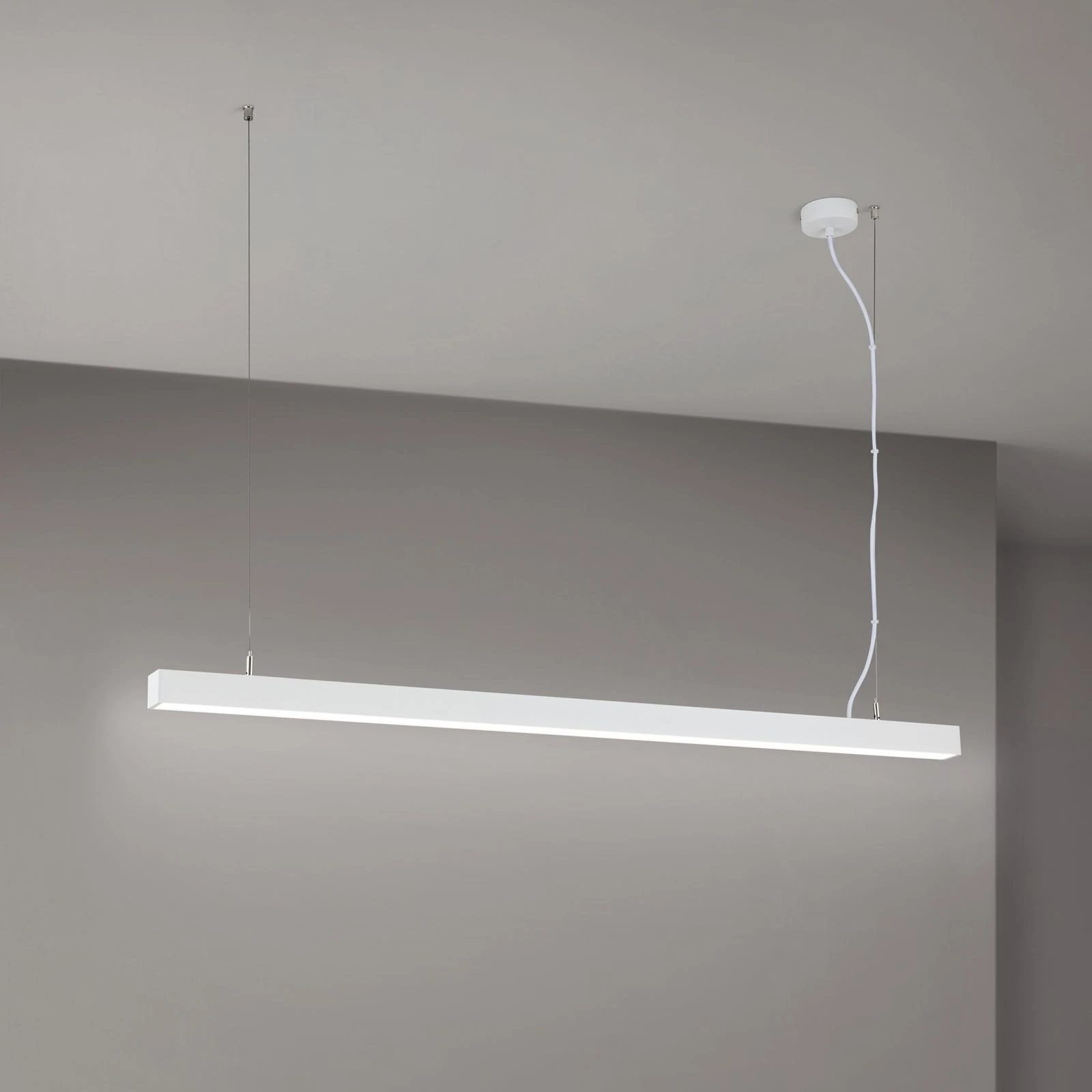LED profilna lampa BOUNCE, dužina 113 cm, bela - 1